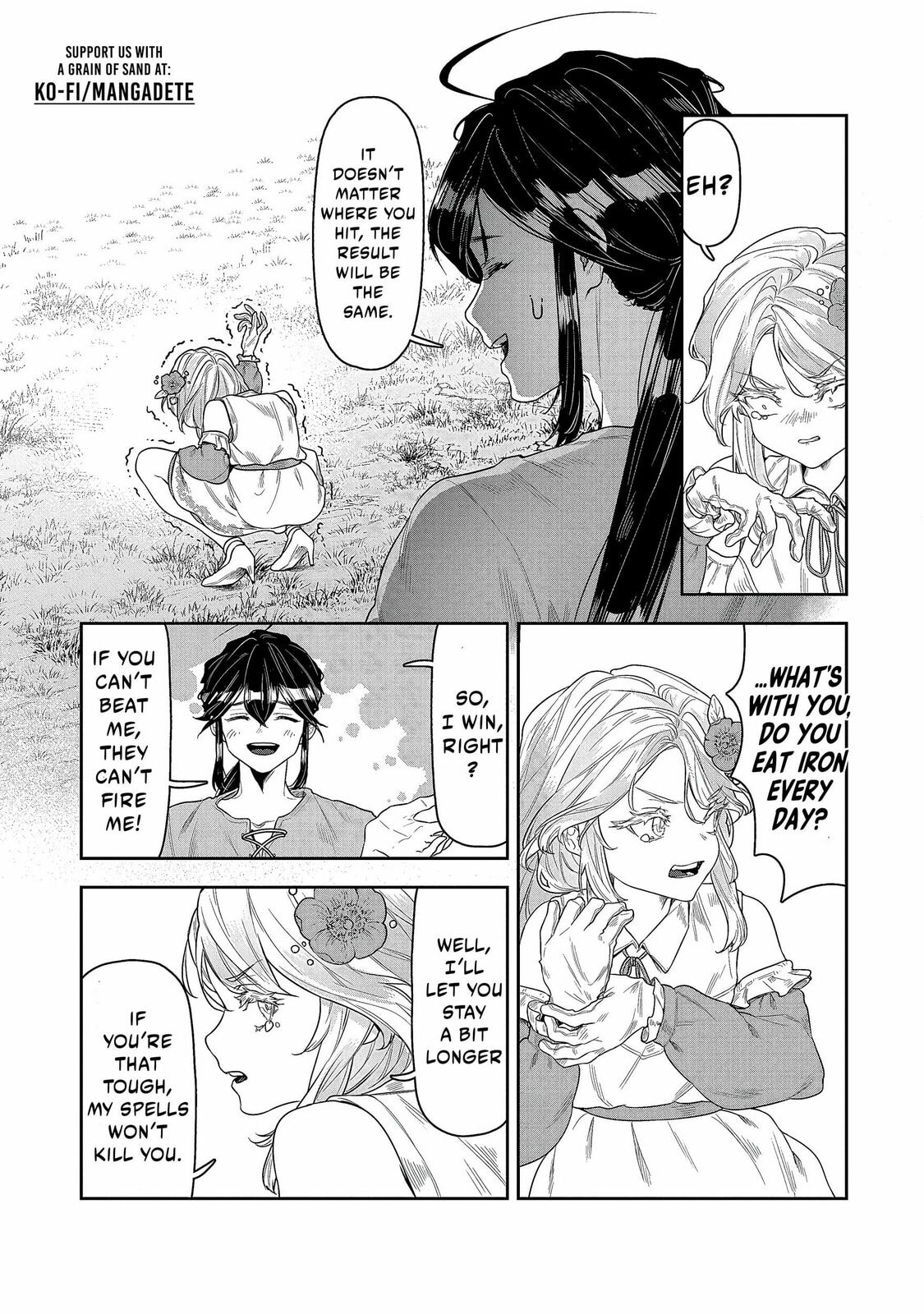 Kuni ni Saikyo no Barrier wo Hattara Heiwa ni Narisugite Tsuiho Saremashita. Ore no Mahou ga Yaba Sugite, Bijo to Mazoku ni Kakomarete Nanda ga!? Chapter 2 page 36 - 