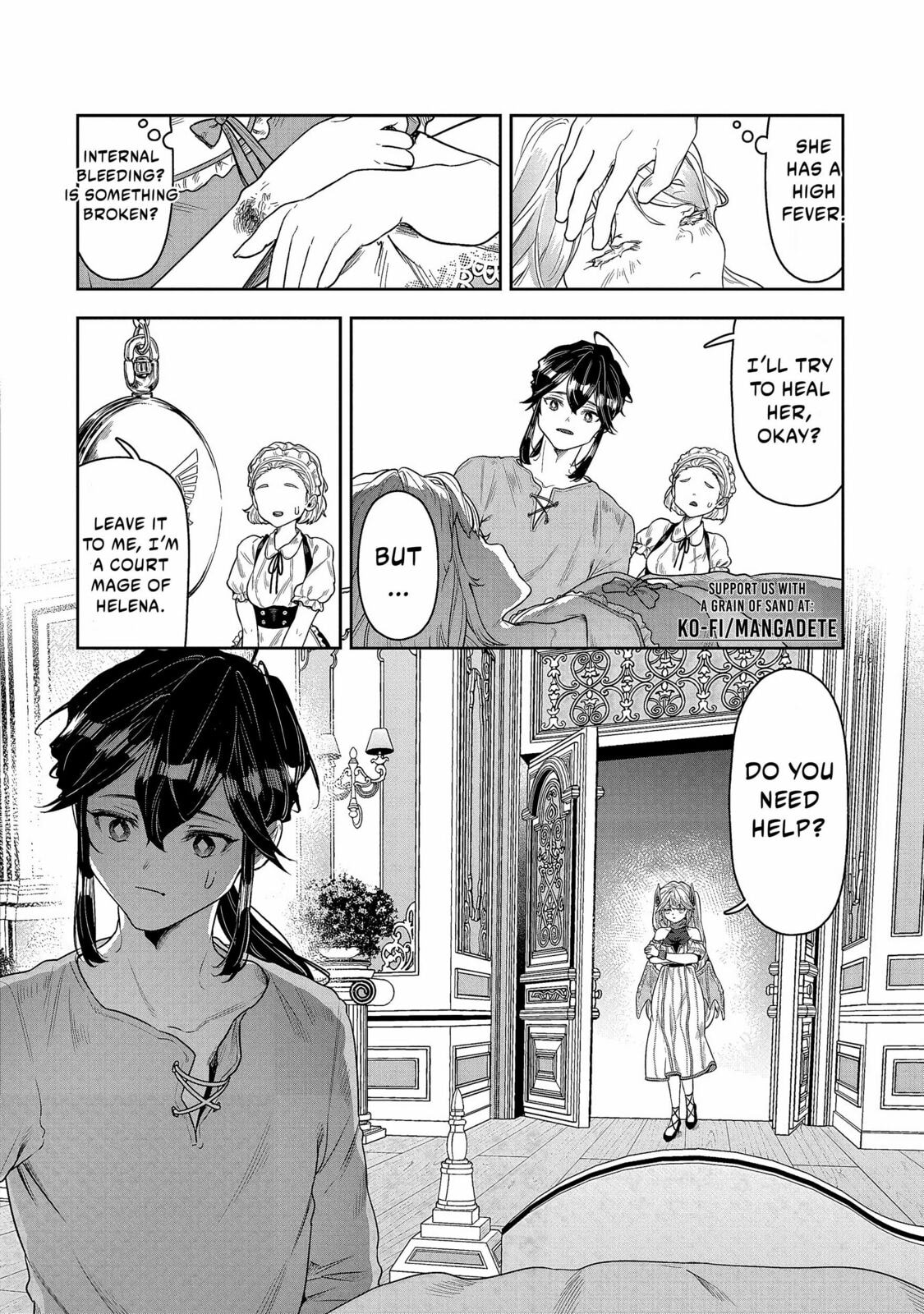 Kuni ni Saikyo no Barrier wo Hattara Heiwa ni Narisugite Tsuiho Saremashita. Ore no Mahou ga Yaba Sugite, Bijo to Mazoku ni Kakomarete Nanda ga!? Chapter 2 page 39 - 