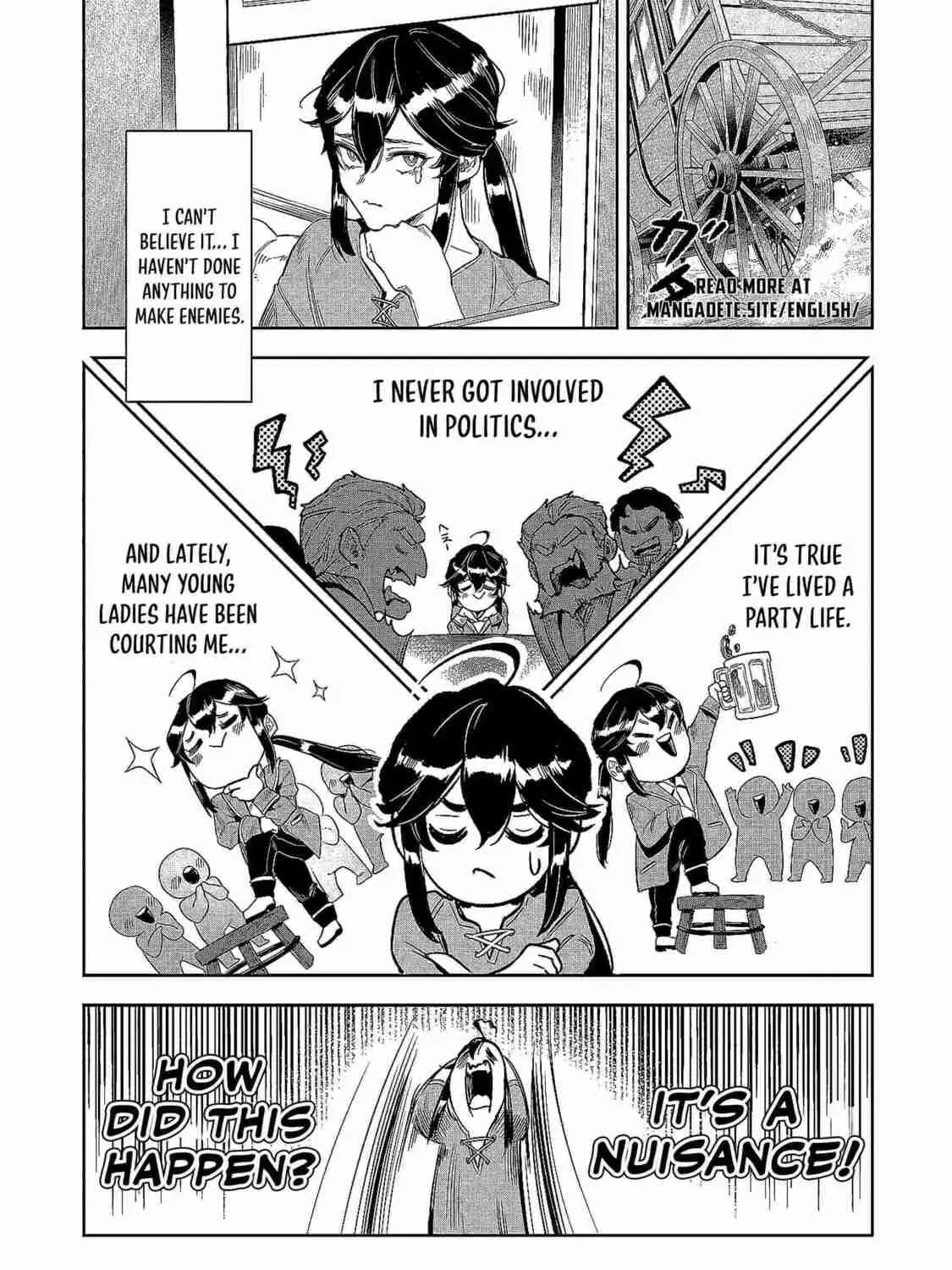 Kuni ni Saikyo no Barrier wo Hattara Heiwa ni Narisugite Tsuiho Saremashita. Ore no Mahou ga Yaba Sugite, Bijo to Mazoku ni Kakomarete Nanda ga!? Chapter 20 page 30 - 