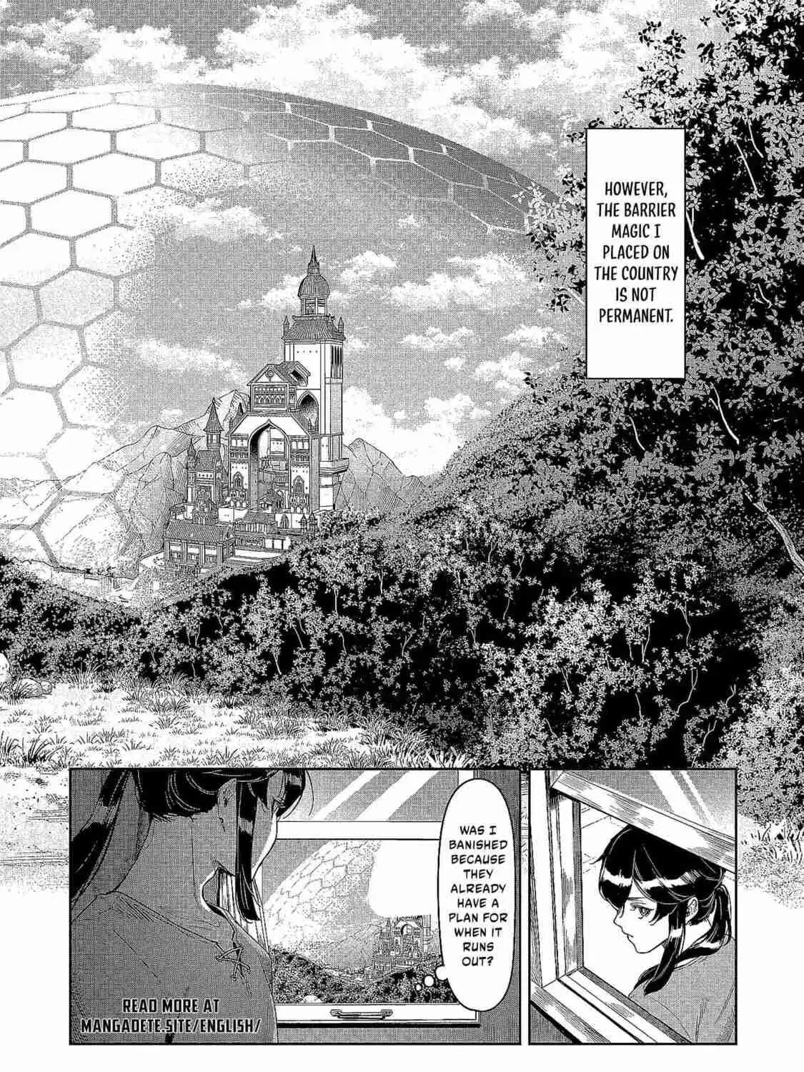 Kuni ni Saikyo no Barrier wo Hattara Heiwa ni Narisugite Tsuiho Saremashita. Ore no Mahou ga Yaba Sugite, Bijo to Mazoku ni Kakomarete Nanda ga!? Chapter 20 page 36 - 