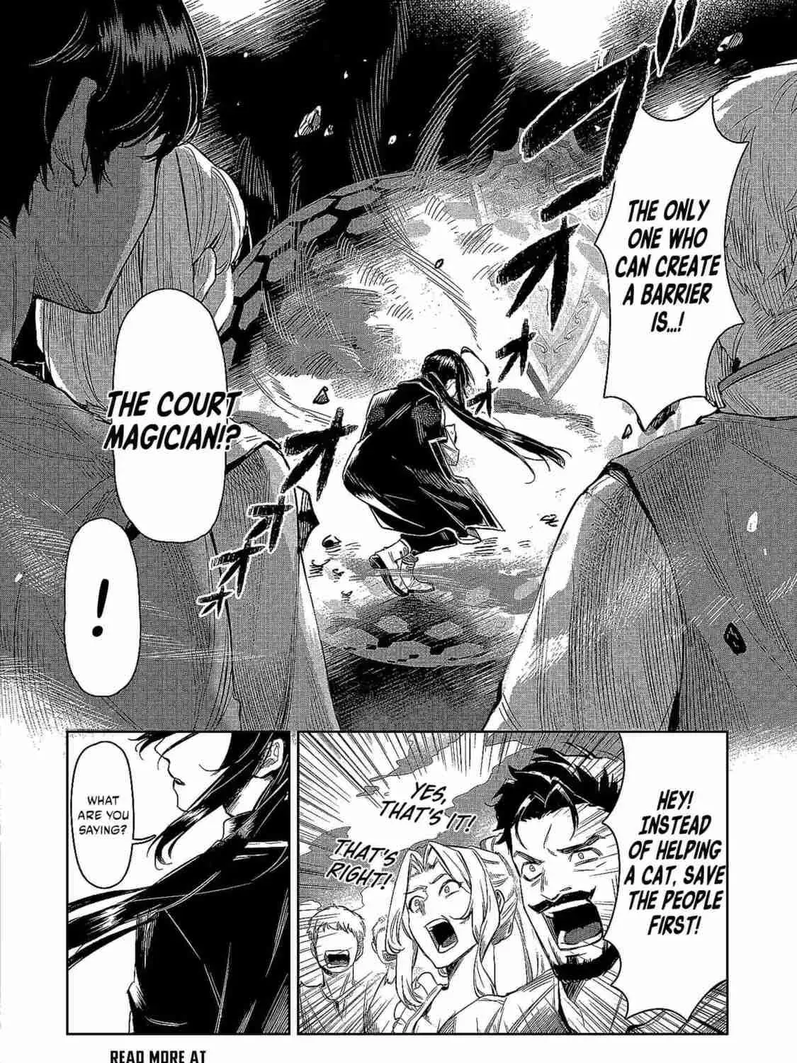 Kuni ni Saikyo no Barrier wo Hattara Heiwa ni Narisugite Tsuiho Saremashita. Ore no Mahou ga Yaba Sugite, Bijo to Mazoku ni Kakomarete Nanda ga!? Chapter 20 page 10 - 