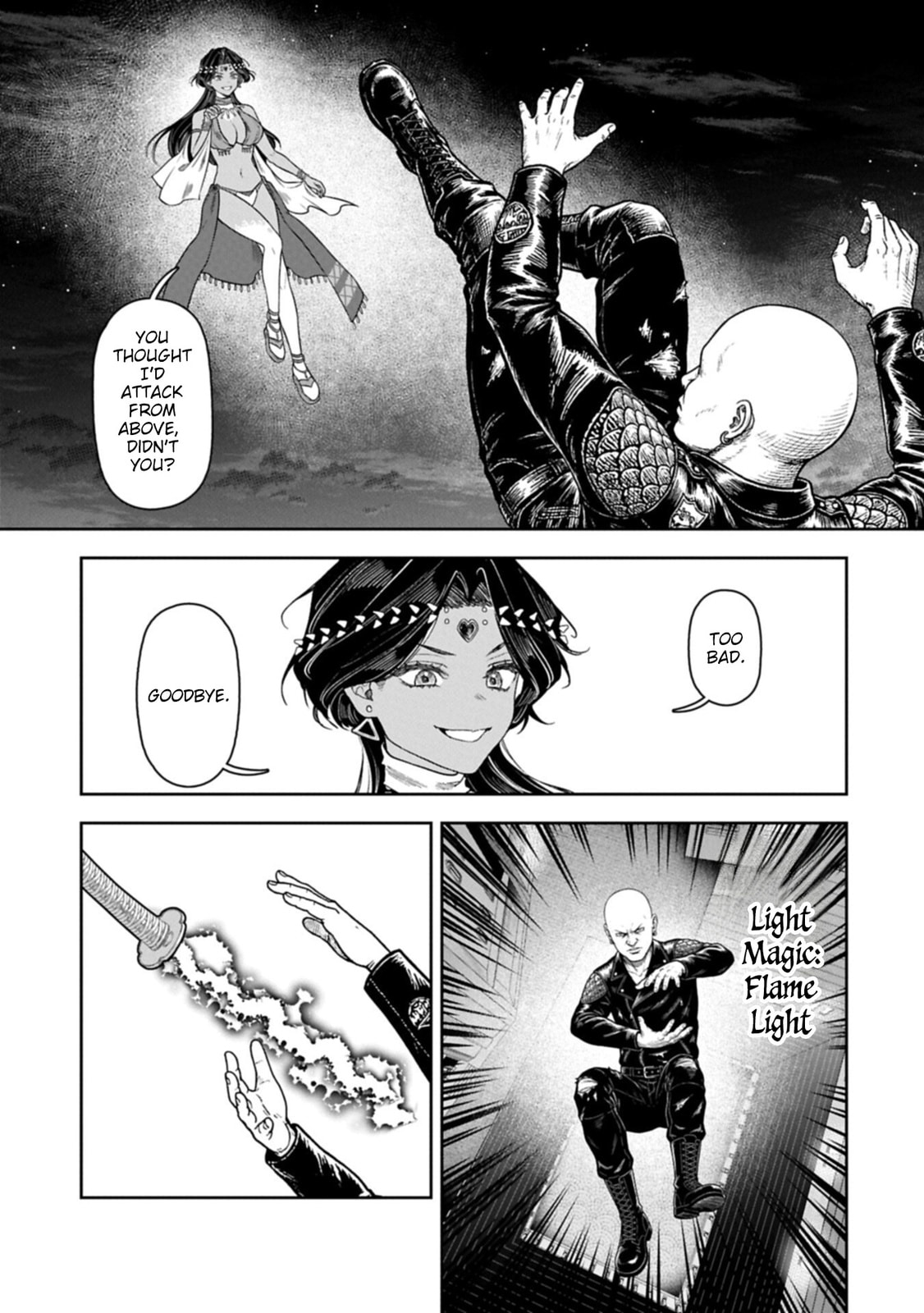 Kuni ni Saikyo no Barrier wo Hattara Heiwa ni Narisugite Tsuiho Saremashita. Ore no Mahou ga Yaba Sugite, Bijo to Mazoku ni Kakomarete Nanda ga!? Chapter 22 page 12 - 