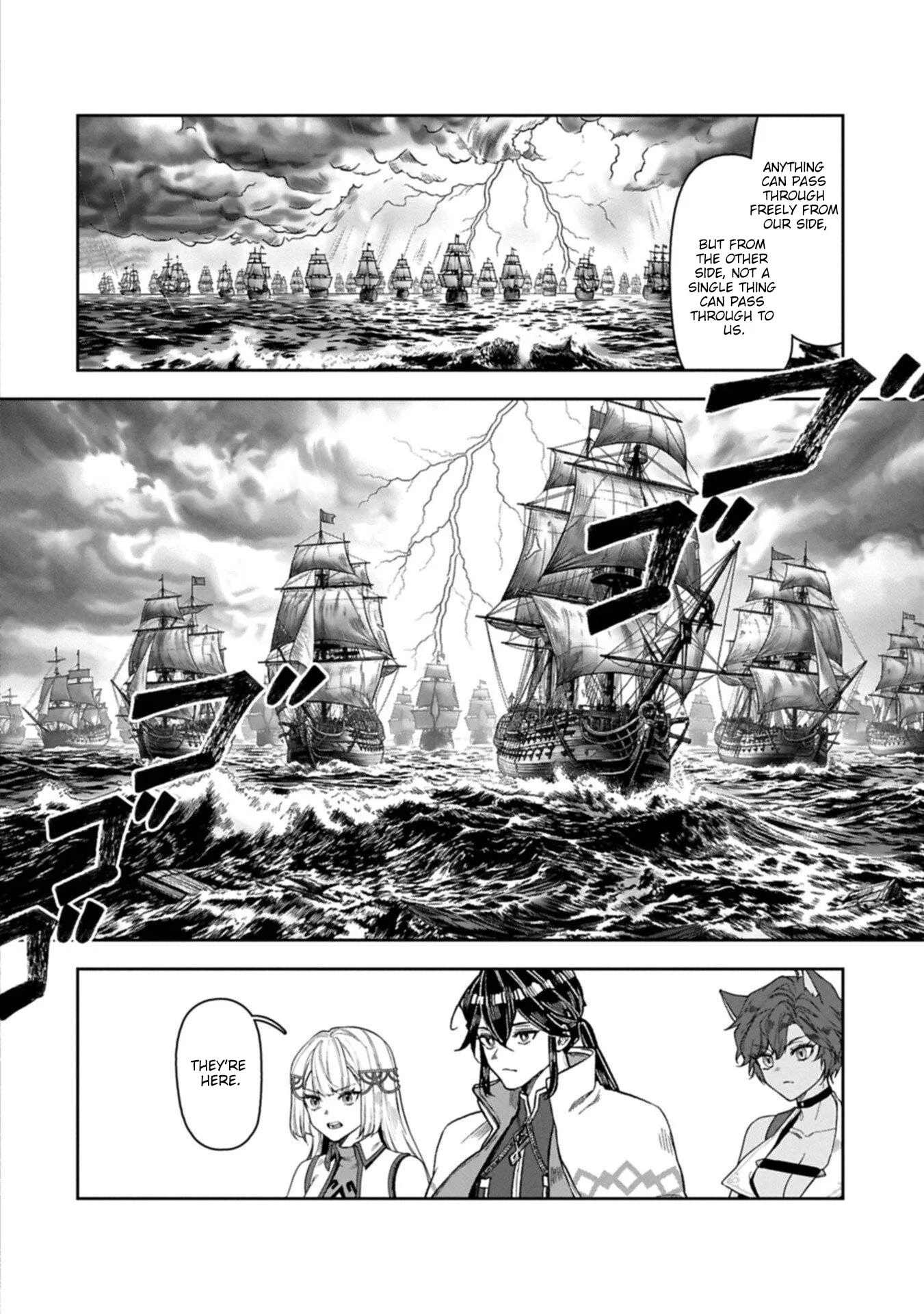 Kuni ni Saikyo no Barrier wo Hattara Heiwa ni Narisugite Tsuiho Saremashita. Ore no Mahou ga Yaba Sugite, Bijo to Mazoku ni Kakomarete Nanda ga!? Chapter 23 page 31 - 