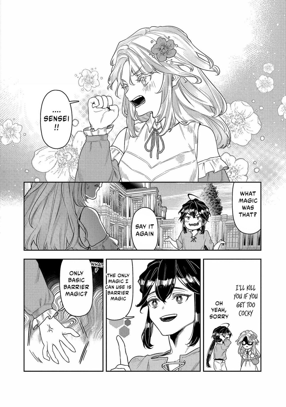 Kuni ni Saikyo no Barrier wo Hattara Heiwa ni Narisugite Tsuiho Saremashita. Ore no Mahou ga Yaba Sugite, Bijo to Mazoku ni Kakomarete Nanda ga!? Chapter 3 page 17 - 