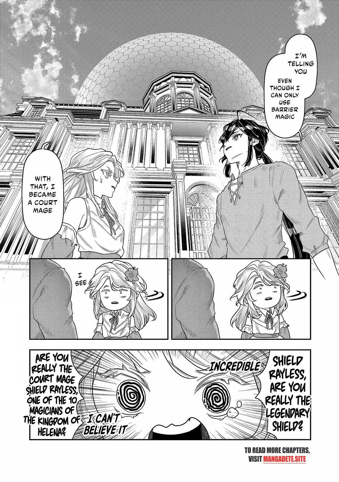 Kuni ni Saikyo no Barrier wo Hattara Heiwa ni Narisugite Tsuiho Saremashita. Ore no Mahou ga Yaba Sugite, Bijo to Mazoku ni Kakomarete Nanda ga!? Chapter 3 page 18 - 