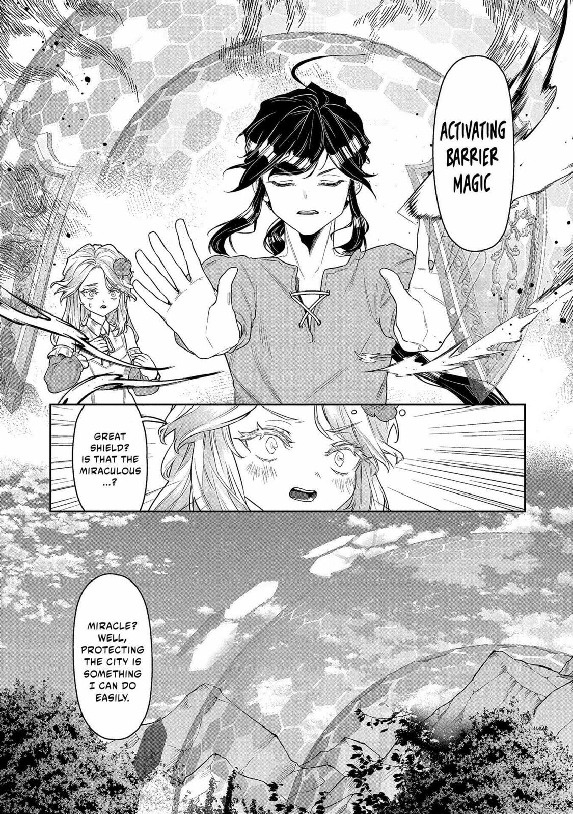 Kuni ni Saikyo no Barrier wo Hattara Heiwa ni Narisugite Tsuiho Saremashita. Ore no Mahou ga Yaba Sugite, Bijo to Mazoku ni Kakomarete Nanda ga!? Chapter 3 page 29 - 