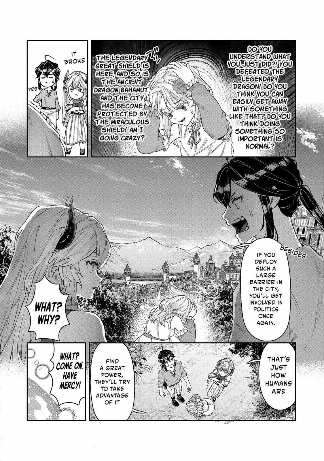 Kuni ni Saikyo no Barrier wo Hattara Heiwa ni Narisugite Tsuiho Saremashita. Ore no Mahou ga Yaba Sugite, Bijo to Mazoku ni Kakomarete Nanda ga!? Chapter 3 page 33 - 