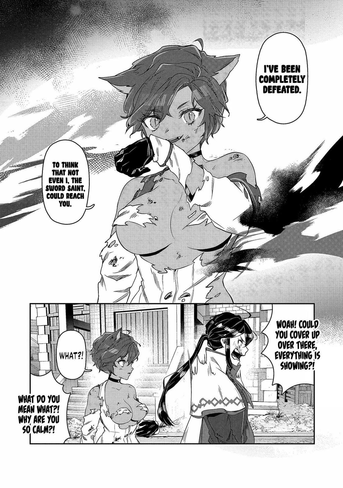 Kuni ni Saikyo no Barrier wo Hattara Heiwa ni Narisugite Tsuiho Saremashita. Ore no Mahou ga Yaba Sugite, Bijo to Mazoku ni Kakomarete Nanda ga!? Chapter 4 page 30 - 