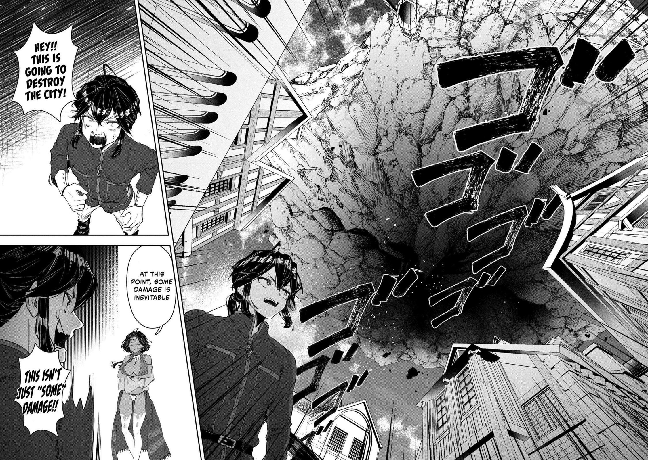 Kuni ni Saikyo no Barrier wo Hattara Heiwa ni Narisugite Tsuiho Saremashita. Ore no Mahou ga Yaba Sugite, Bijo to Mazoku ni Kakomarete Nanda ga!? Chapter 5 page 18 - 