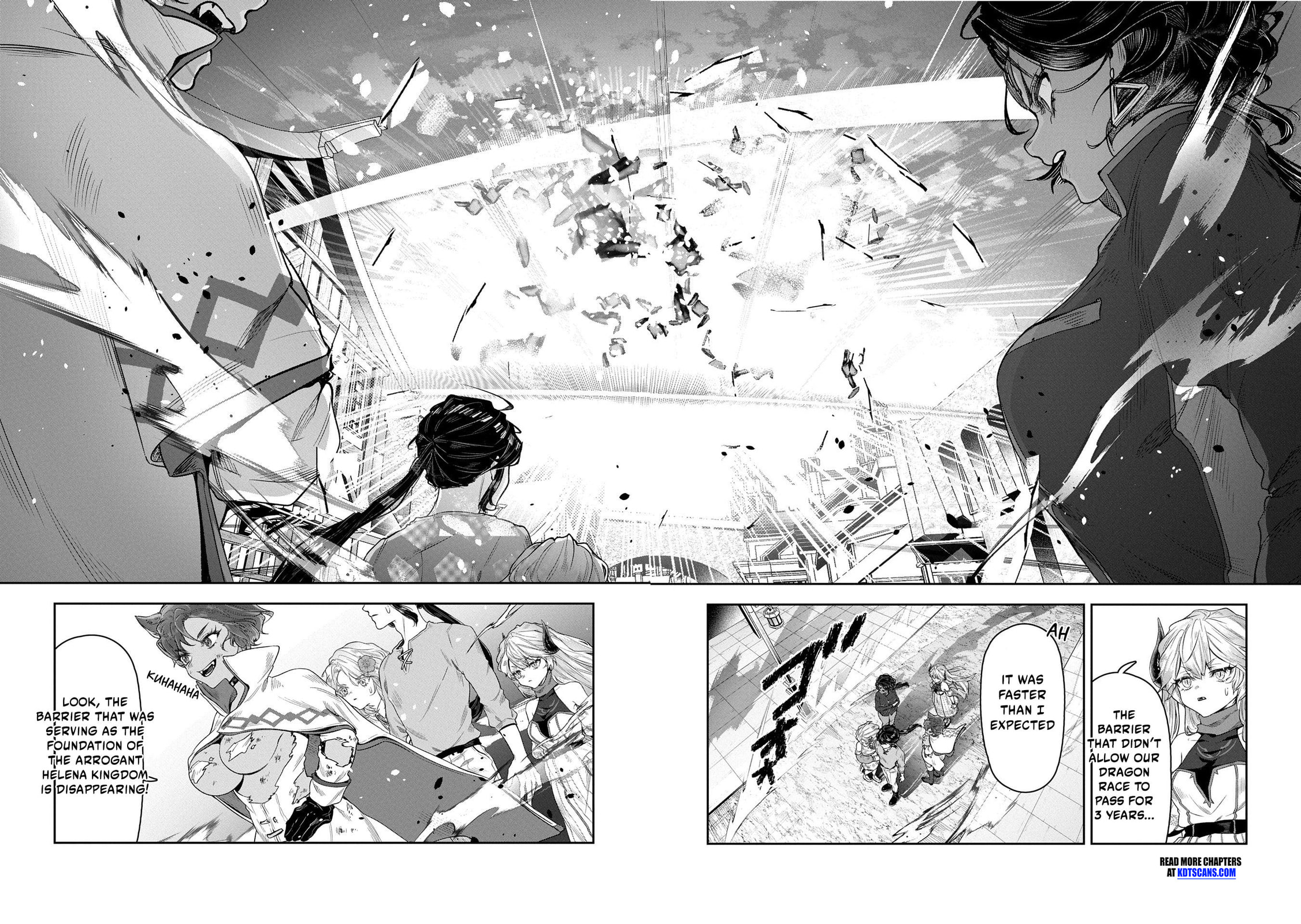 Kuni ni Saikyo no Barrier wo Hattara Heiwa ni Narisugite Tsuiho Saremashita. Ore no Mahou ga Yaba Sugite, Bijo to Mazoku ni Kakomarete Nanda ga!? Chapter 5 page 29 - 