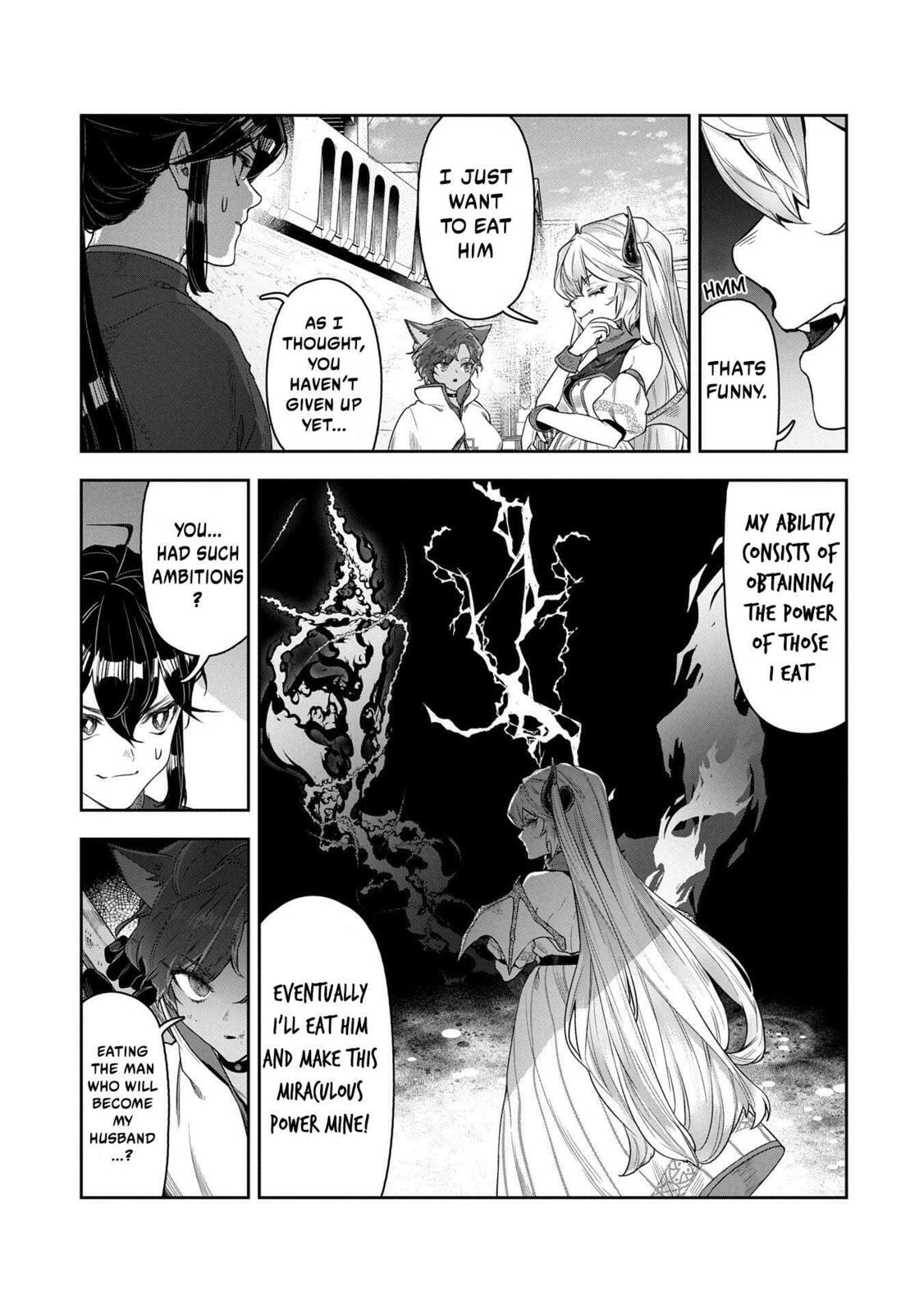 Kuni ni Saikyo no Barrier wo Hattara Heiwa ni Narisugite Tsuiho Saremashita. Ore no Mahou ga Yaba Sugite, Bijo to Mazoku ni Kakomarete Nanda ga!? Chapter 5 page 4 - 