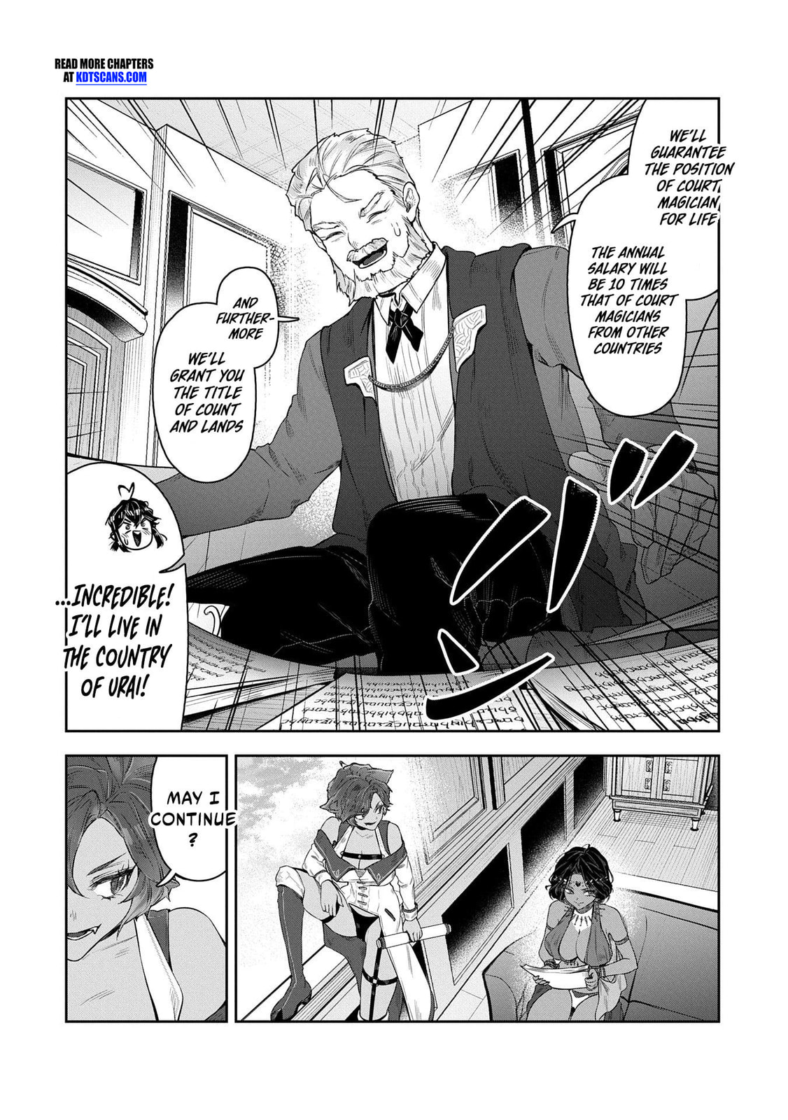 Kuni ni Saikyo no Barrier wo Hattara Heiwa ni Narisugite Tsuiho Saremashita. Ore no Mahou ga Yaba Sugite, Bijo to Mazoku ni Kakomarete Nanda ga!? Chapter 5 page 32 - 