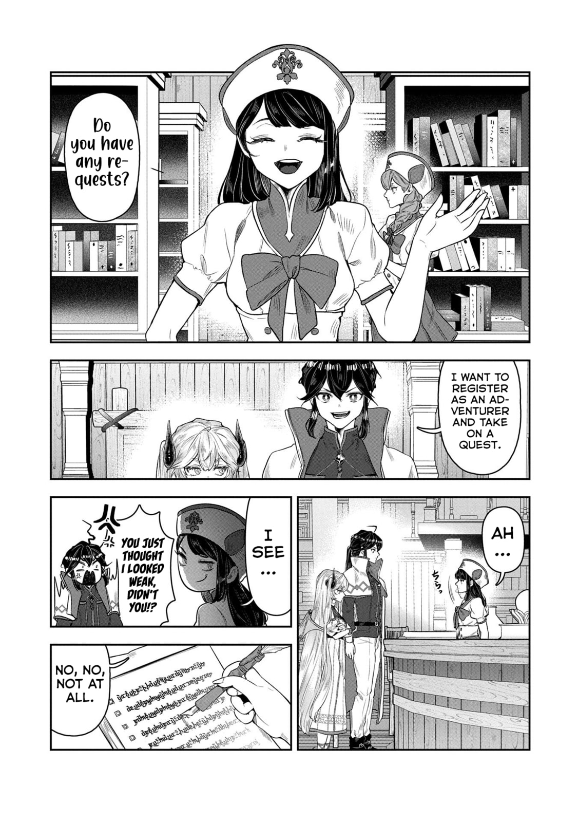 Kuni ni Saikyo no Barrier wo Hattara Heiwa ni Narisugite Tsuiho Saremashita. Ore no Mahou ga Yaba Sugite, Bijo to Mazoku ni Kakomarete Nanda ga!? Chapter 6 page 14 - 