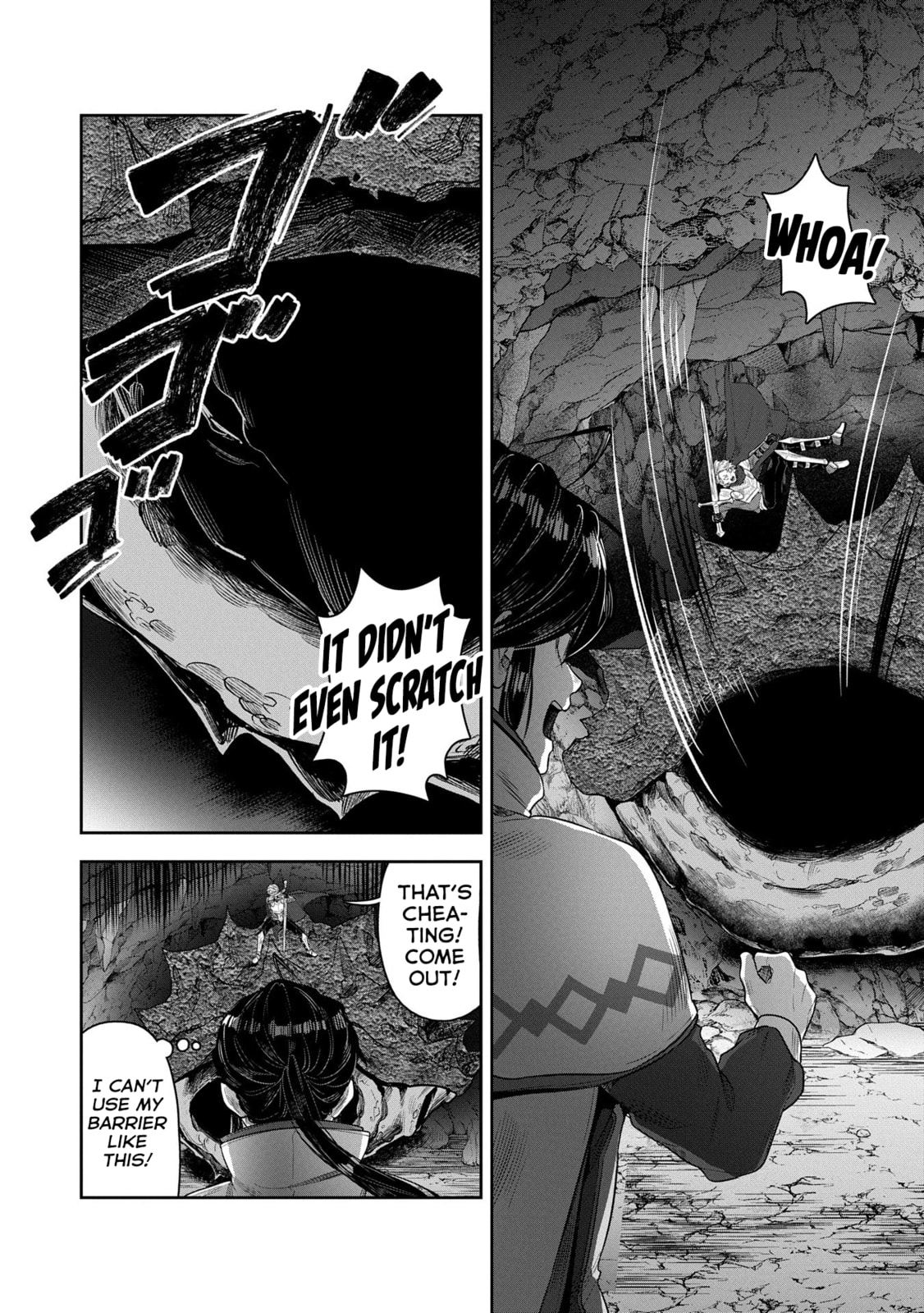 Kuni ni Saikyo no Barrier wo Hattara Heiwa ni Narisugite Tsuiho Saremashita. Ore no Mahou ga Yaba Sugite, Bijo to Mazoku ni Kakomarete Nanda ga!? Chapter 6 page 26 - 