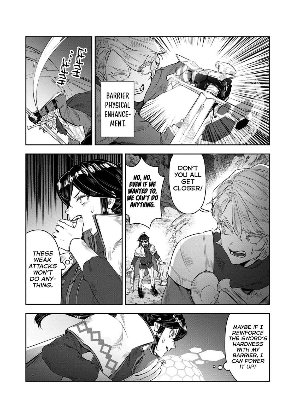Kuni ni Saikyo no Barrier wo Hattara Heiwa ni Narisugite Tsuiho Saremashita. Ore no Mahou ga Yaba Sugite, Bijo to Mazoku ni Kakomarete Nanda ga!? Chapter 6 page 28 - 