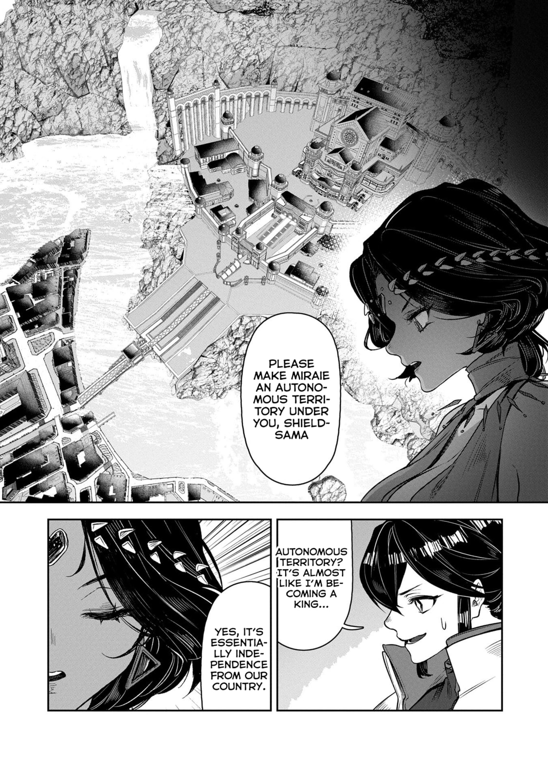 Kuni ni Saikyo no Barrier wo Hattara Heiwa ni Narisugite Tsuiho Saremashita. Ore no Mahou ga Yaba Sugite, Bijo to Mazoku ni Kakomarete Nanda ga!? Chapter 6 page 4 - 