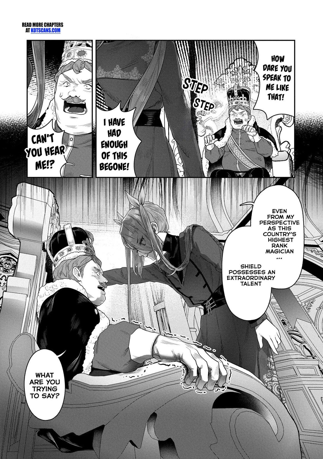 Kuni ni Saikyo no Barrier wo Hattara Heiwa ni Narisugite Tsuiho Saremashita. Ore no Mahou ga Yaba Sugite, Bijo to Mazoku ni Kakomarete Nanda ga!? Chapter 7.5 page 5 - 