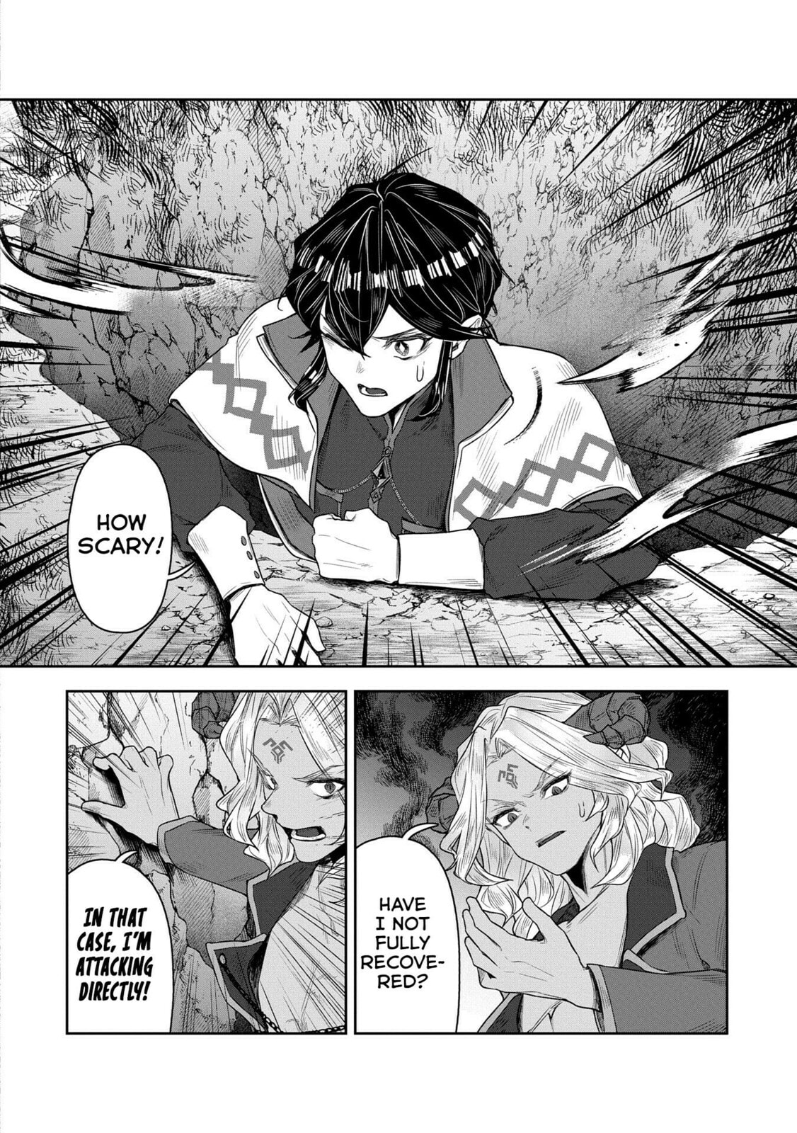 Kuni ni Saikyo no Barrier wo Hattara Heiwa ni Narisugite Tsuiho Saremashita. Ore no Mahou ga Yaba Sugite, Bijo to Mazoku ni Kakomarete Nanda ga!? Chapter 7 page 27 - 