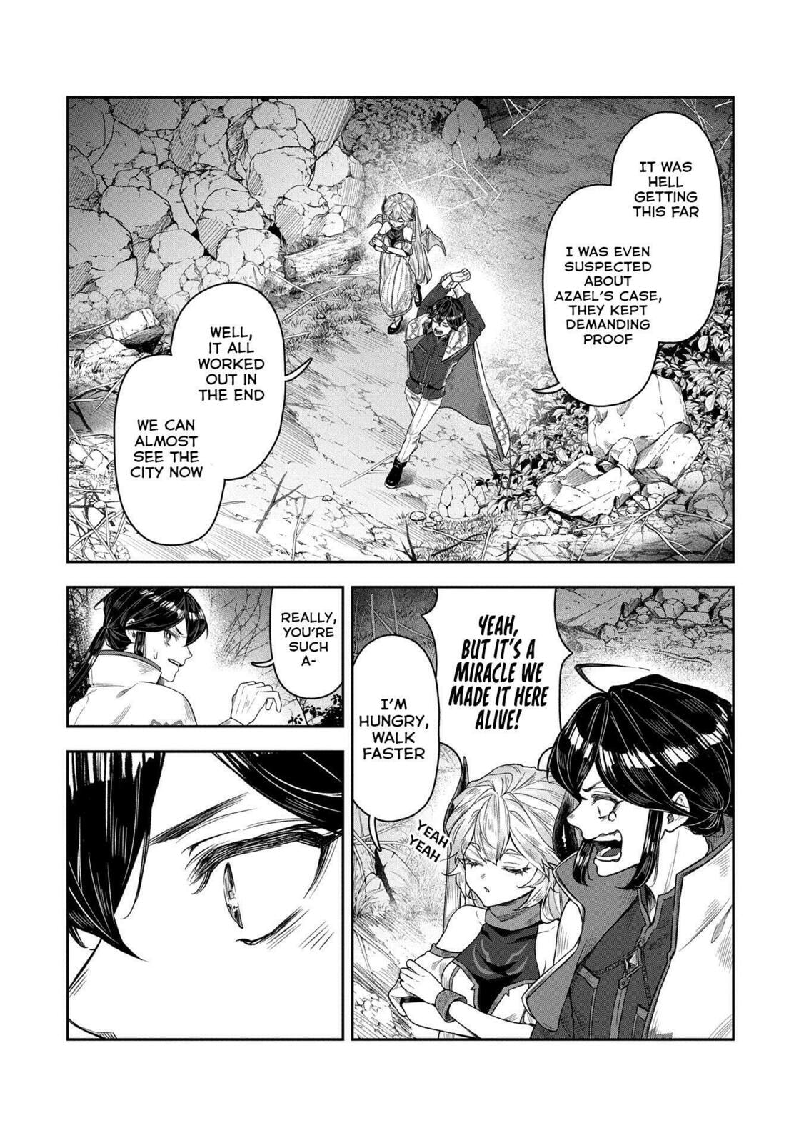 Kuni ni Saikyo no Barrier wo Hattara Heiwa ni Narisugite Tsuiho Saremashita. Ore no Mahou ga Yaba Sugite, Bijo to Mazoku ni Kakomarete Nanda ga!? Chapter 8 page 14 - 