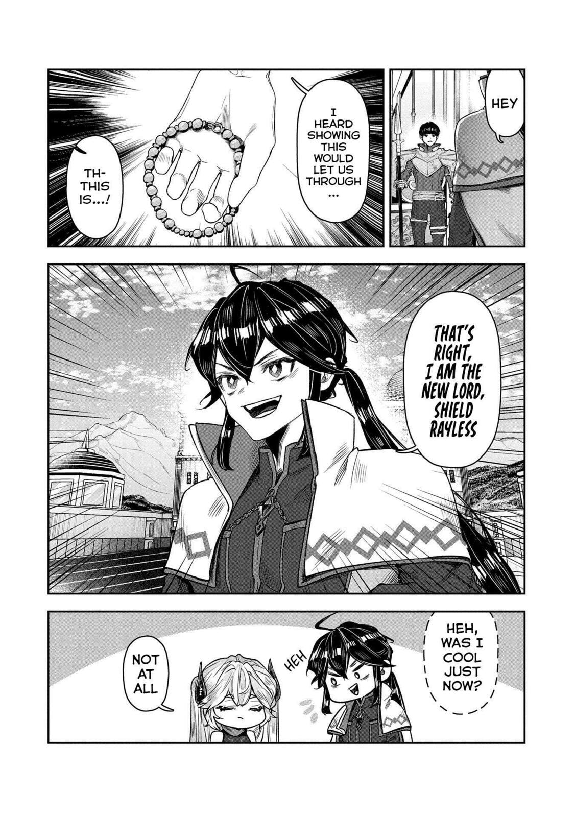 Kuni ni Saikyo no Barrier wo Hattara Heiwa ni Narisugite Tsuiho Saremashita. Ore no Mahou ga Yaba Sugite, Bijo to Mazoku ni Kakomarete Nanda ga!? Chapter 8 page 17 - 