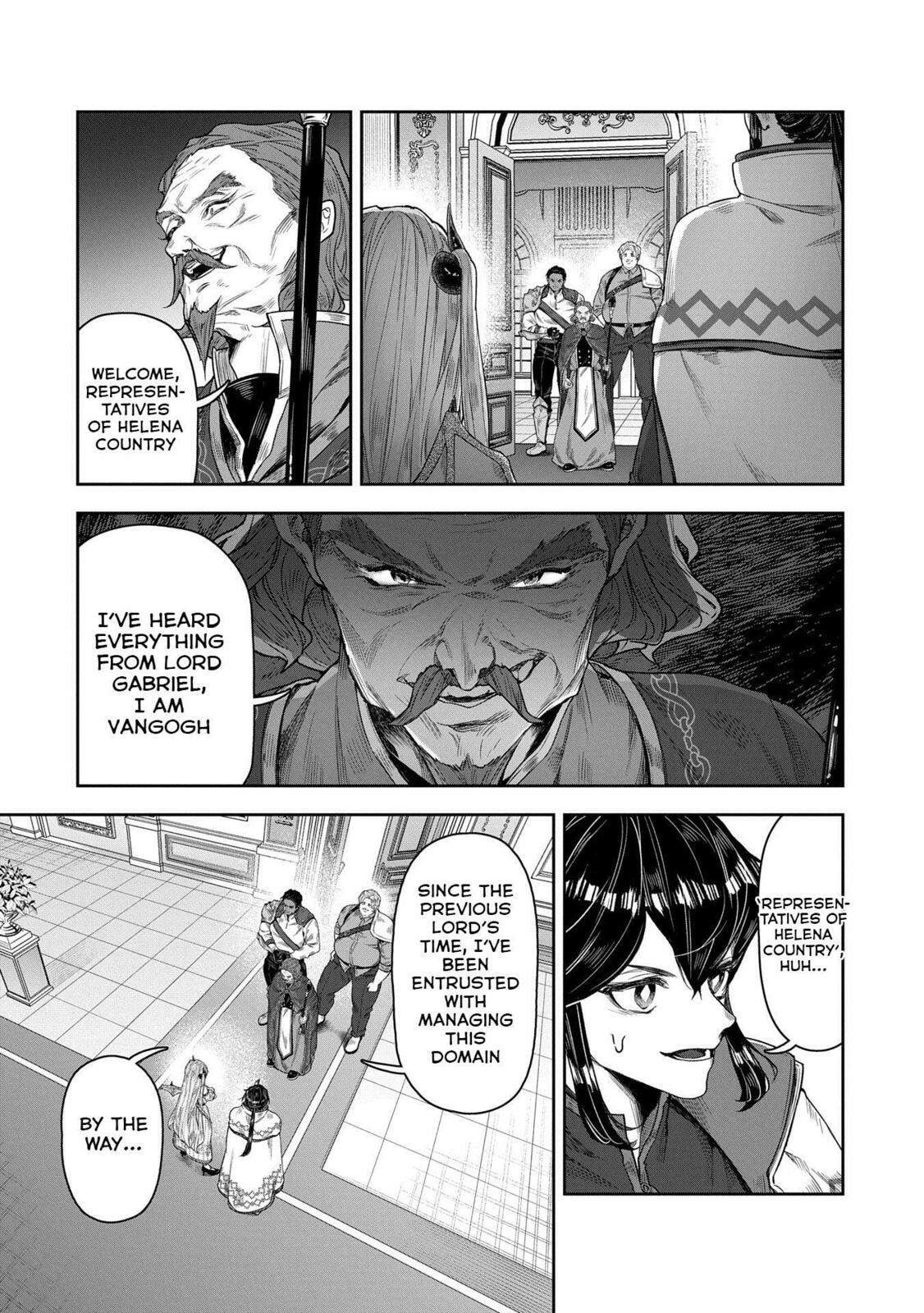Kuni ni Saikyo no Barrier wo Hattara Heiwa ni Narisugite Tsuiho Saremashita. Ore no Mahou ga Yaba Sugite, Bijo to Mazoku ni Kakomarete Nanda ga!? Chapter 8 page 23 - 