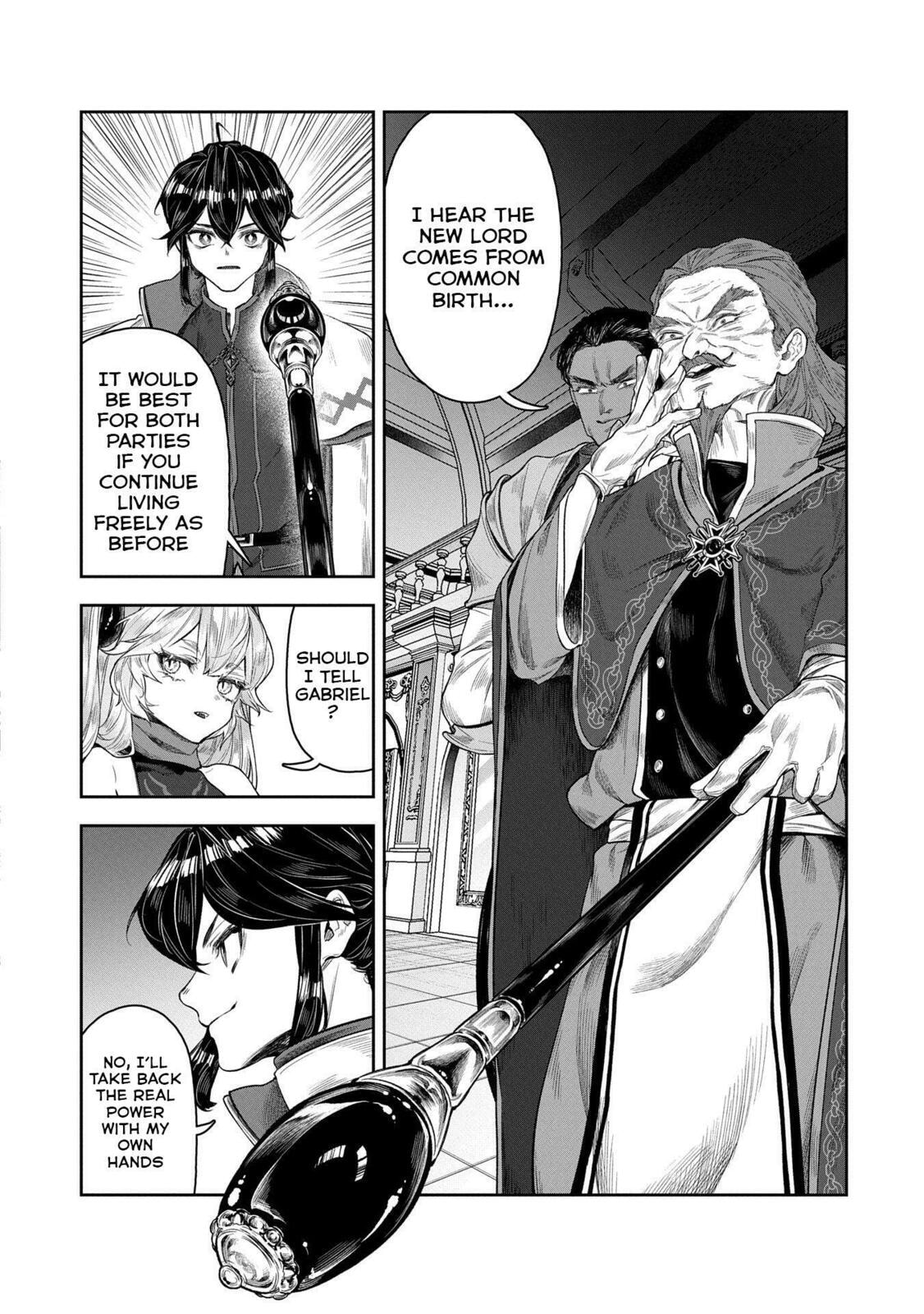 Kuni ni Saikyo no Barrier wo Hattara Heiwa ni Narisugite Tsuiho Saremashita. Ore no Mahou ga Yaba Sugite, Bijo to Mazoku ni Kakomarete Nanda ga!? Chapter 8 page 24 - 