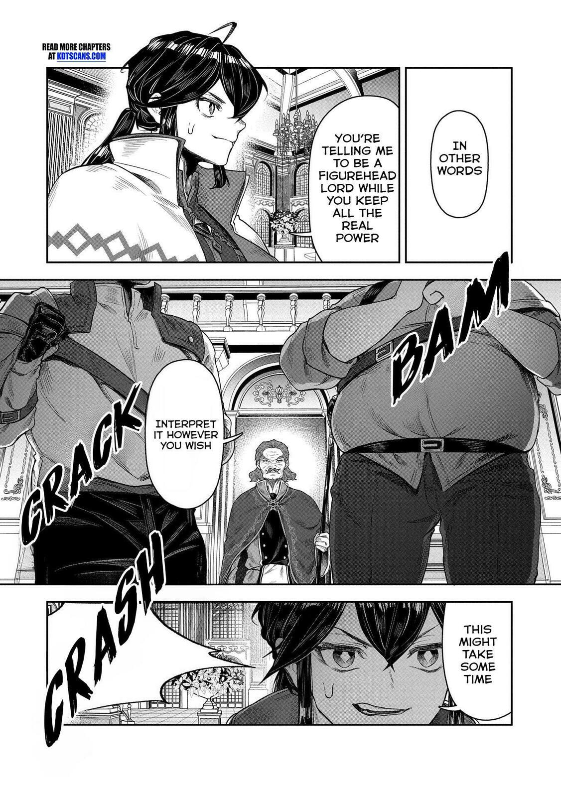 Kuni ni Saikyo no Barrier wo Hattara Heiwa ni Narisugite Tsuiho Saremashita. Ore no Mahou ga Yaba Sugite, Bijo to Mazoku ni Kakomarete Nanda ga!? Chapter 8 page 25 - 