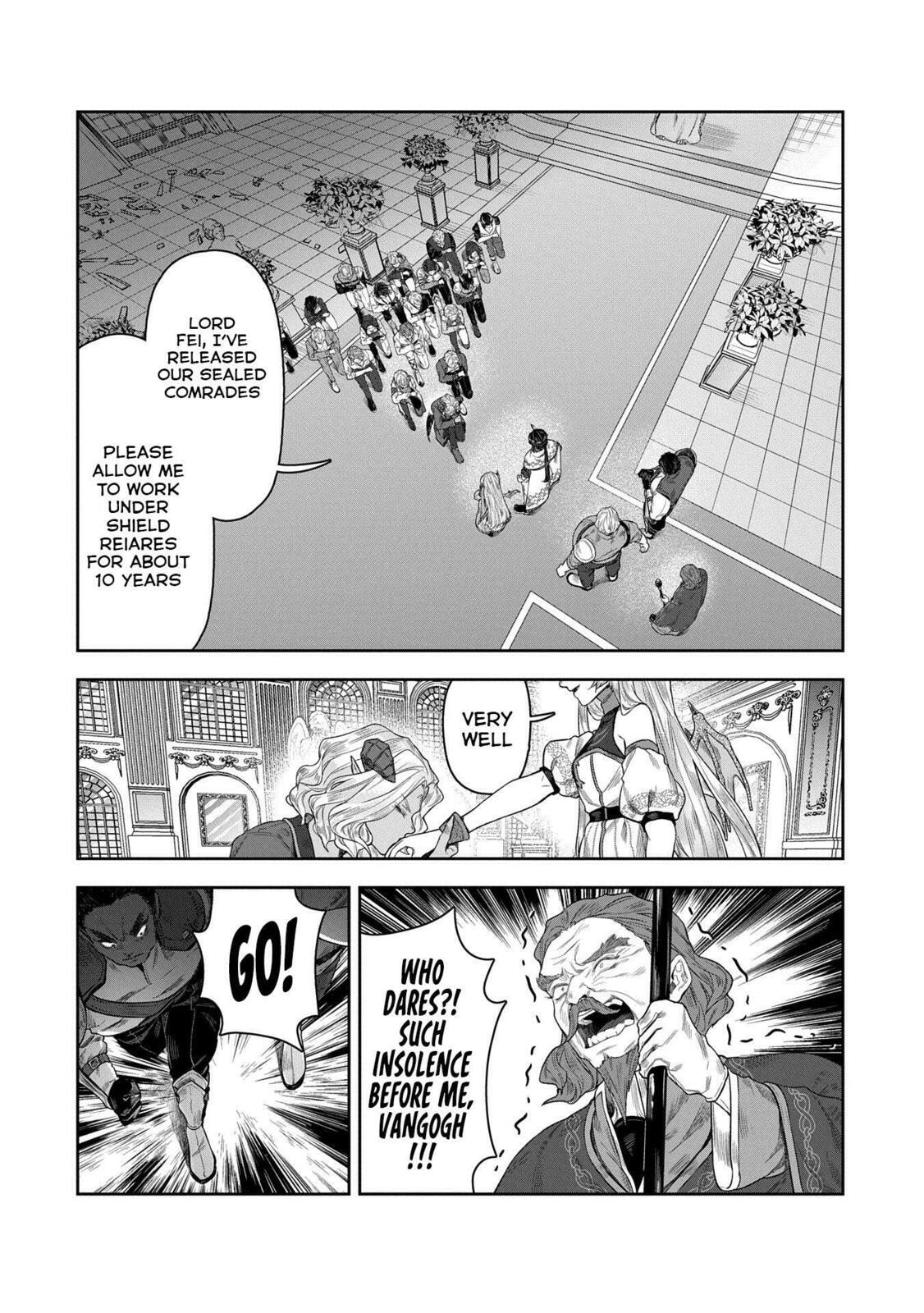 Kuni ni Saikyo no Barrier wo Hattara Heiwa ni Narisugite Tsuiho Saremashita. Ore no Mahou ga Yaba Sugite, Bijo to Mazoku ni Kakomarete Nanda ga!? Chapter 8 page 27 - 