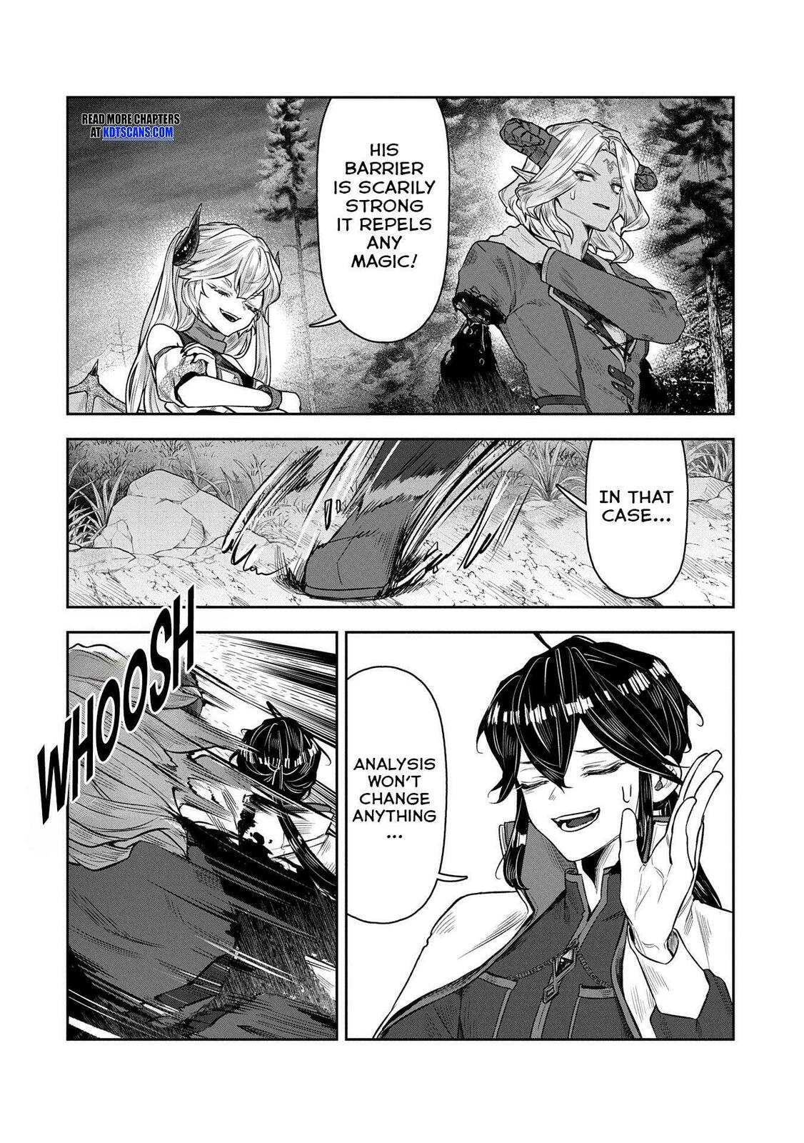 Kuni ni Saikyo no Barrier wo Hattara Heiwa ni Narisugite Tsuiho Saremashita. Ore no Mahou ga Yaba Sugite, Bijo to Mazoku ni Kakomarete Nanda ga!? Chapter 8 page 4 - 