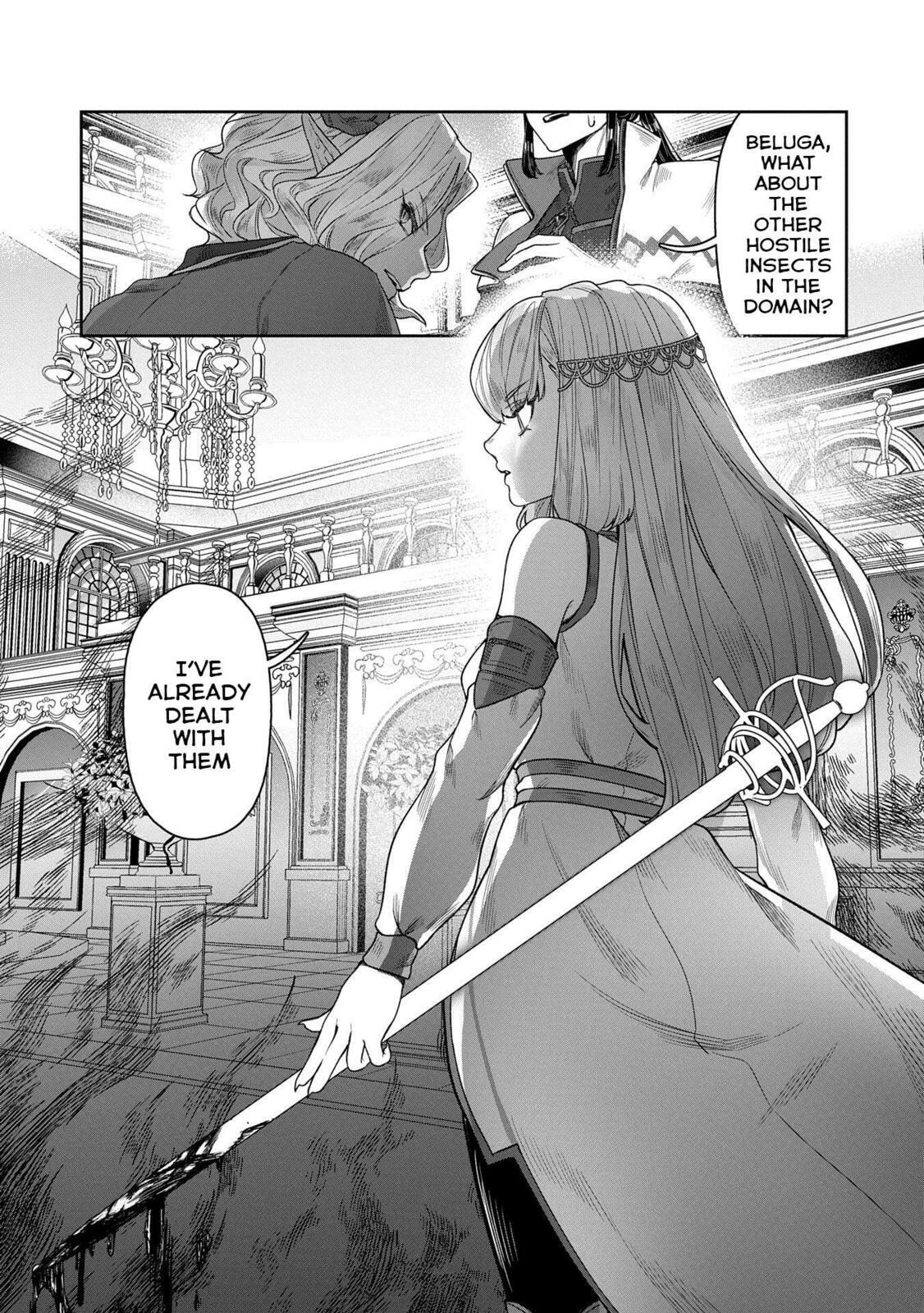 Kuni ni Saikyo no Barrier wo Hattara Heiwa ni Narisugite Tsuiho Saremashita. Ore no Mahou ga Yaba Sugite, Bijo to Mazoku ni Kakomarete Nanda ga!? Chapter 8 page 35 - 