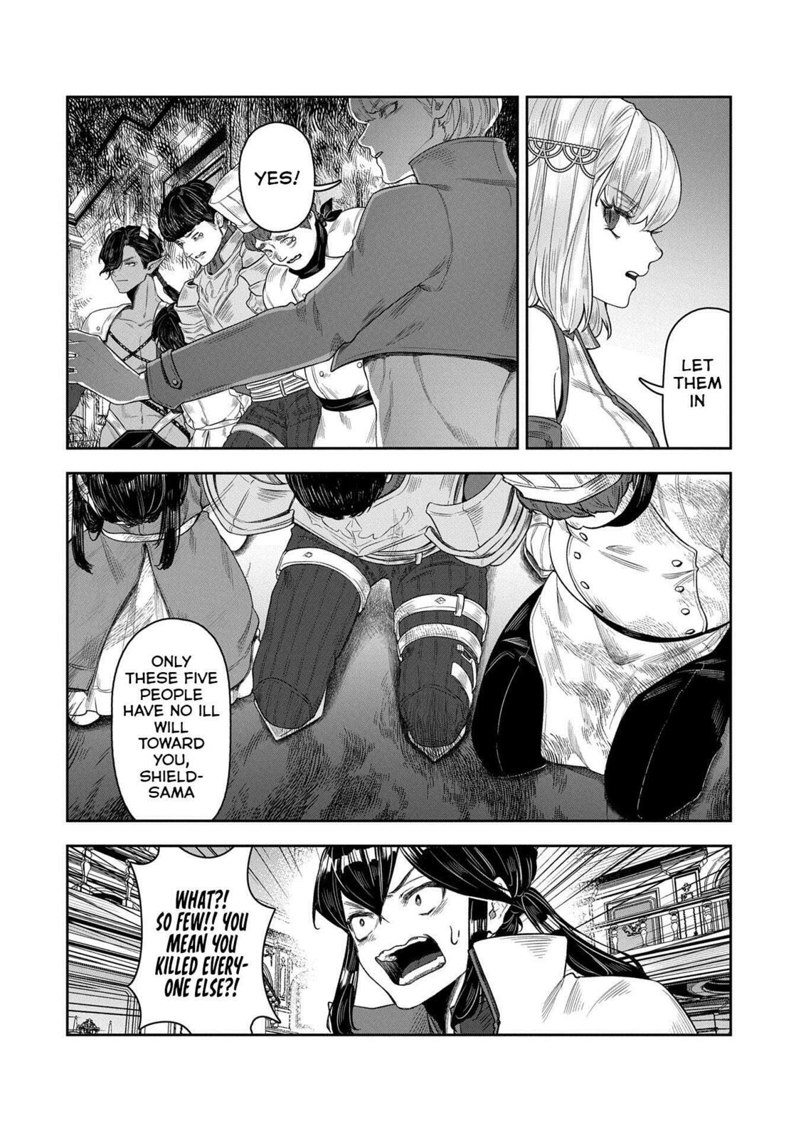 Kuni ni Saikyo no Barrier wo Hattara Heiwa ni Narisugite Tsuiho Saremashita. Ore no Mahou ga Yaba Sugite, Bijo to Mazoku ni Kakomarete Nanda ga!? Chapter 8 page 36 - 