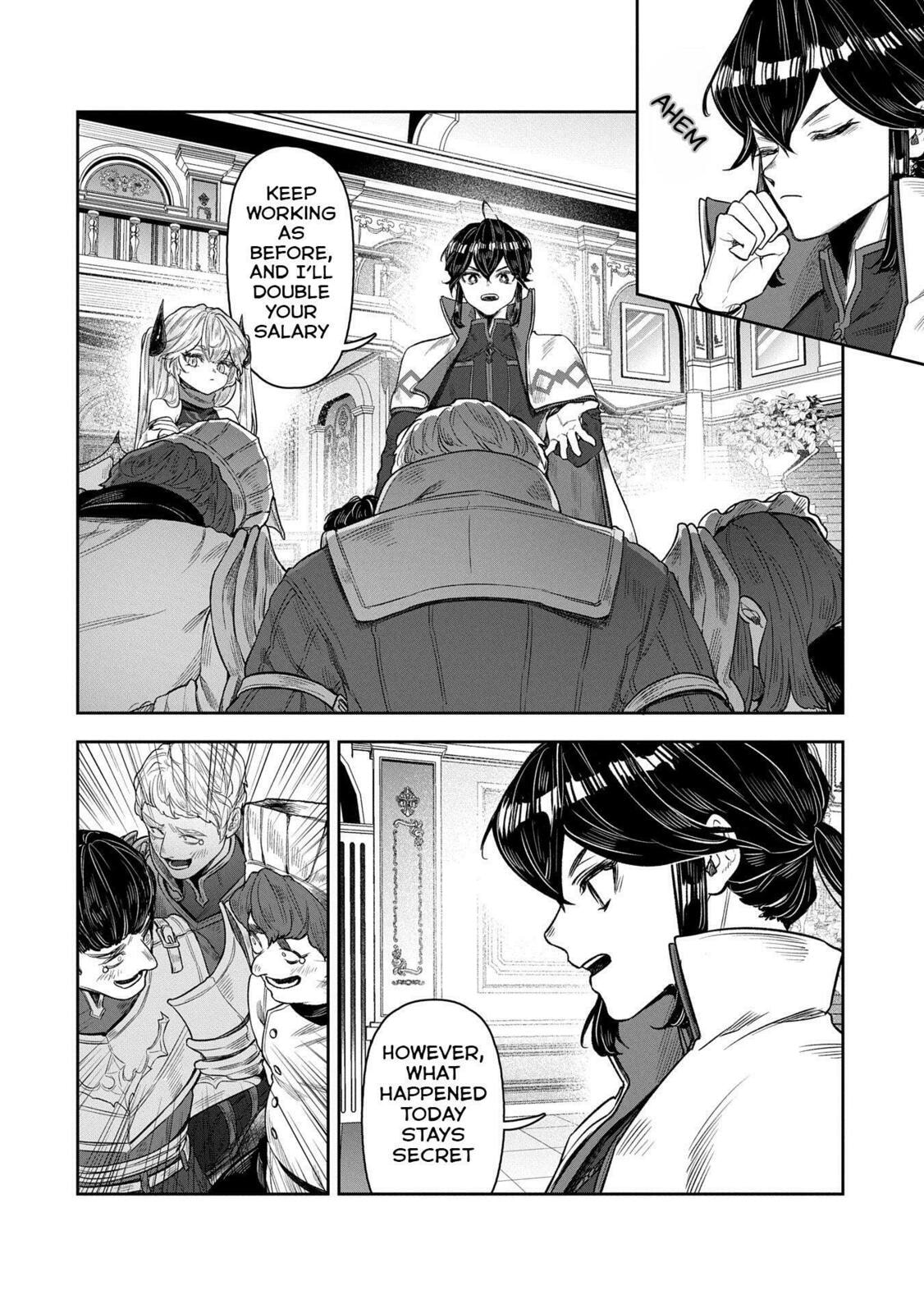 Kuni ni Saikyo no Barrier wo Hattara Heiwa ni Narisugite Tsuiho Saremashita. Ore no Mahou ga Yaba Sugite, Bijo to Mazoku ni Kakomarete Nanda ga!? Chapter 8 page 38 - 