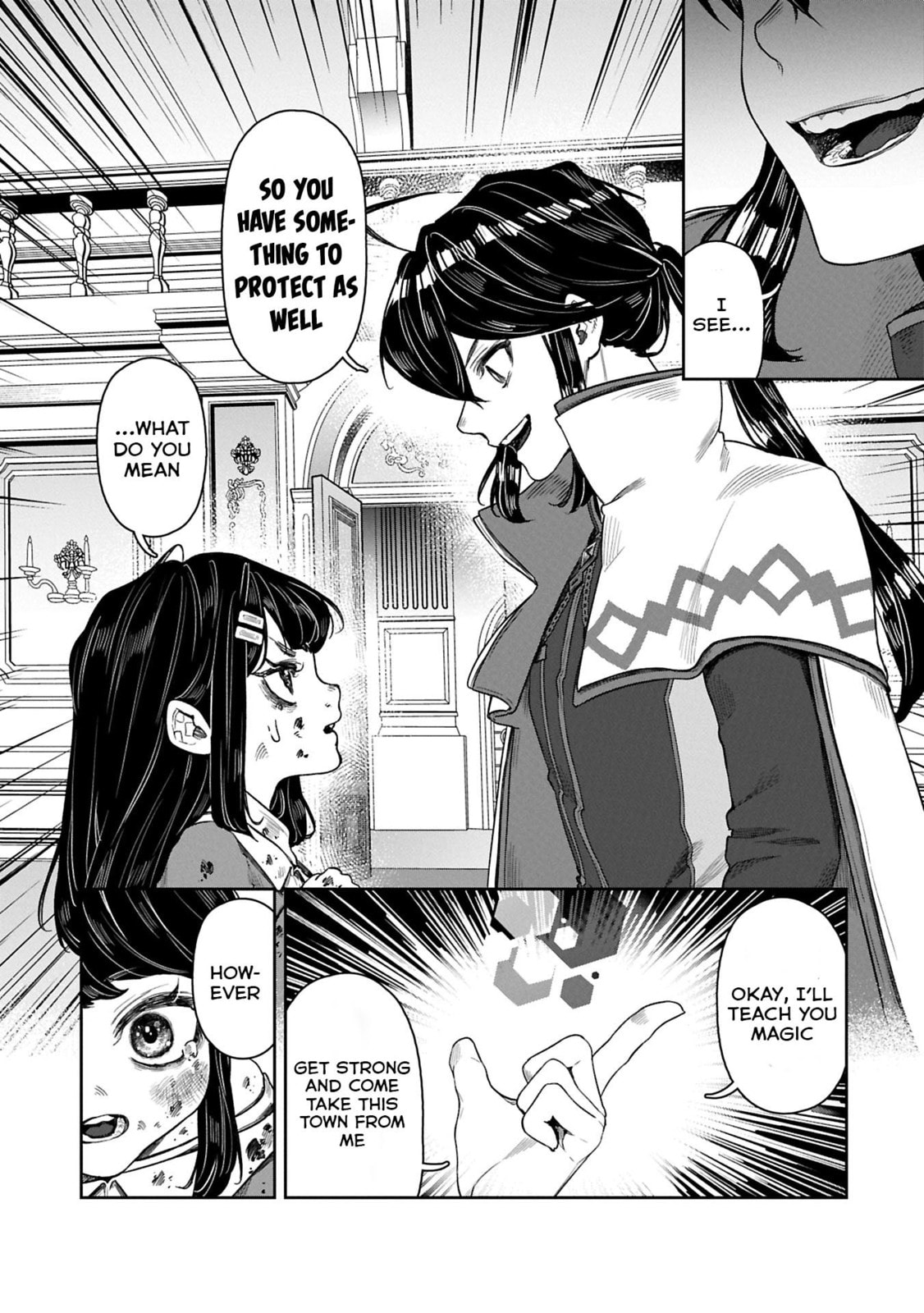 Kuni ni Saikyo no Barrier wo Hattara Heiwa ni Narisugite Tsuiho Saremashita. Ore no Mahou ga Yaba Sugite, Bijo to Mazoku ni Kakomarete Nanda ga!? Chapter 9 page 12 - 