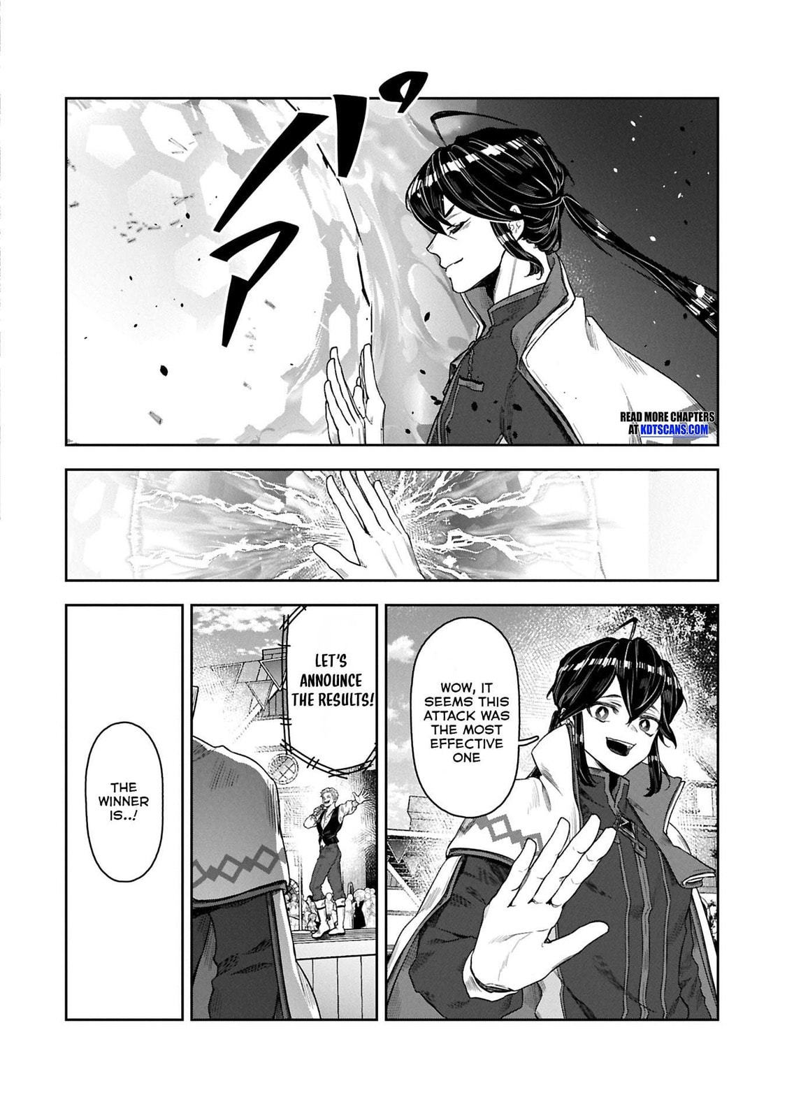 Kuni ni Saikyo no Barrier wo Hattara Heiwa ni Narisugite Tsuiho Saremashita. Ore no Mahou ga Yaba Sugite, Bijo to Mazoku ni Kakomarete Nanda ga!? Chapter 9 page 32 - 