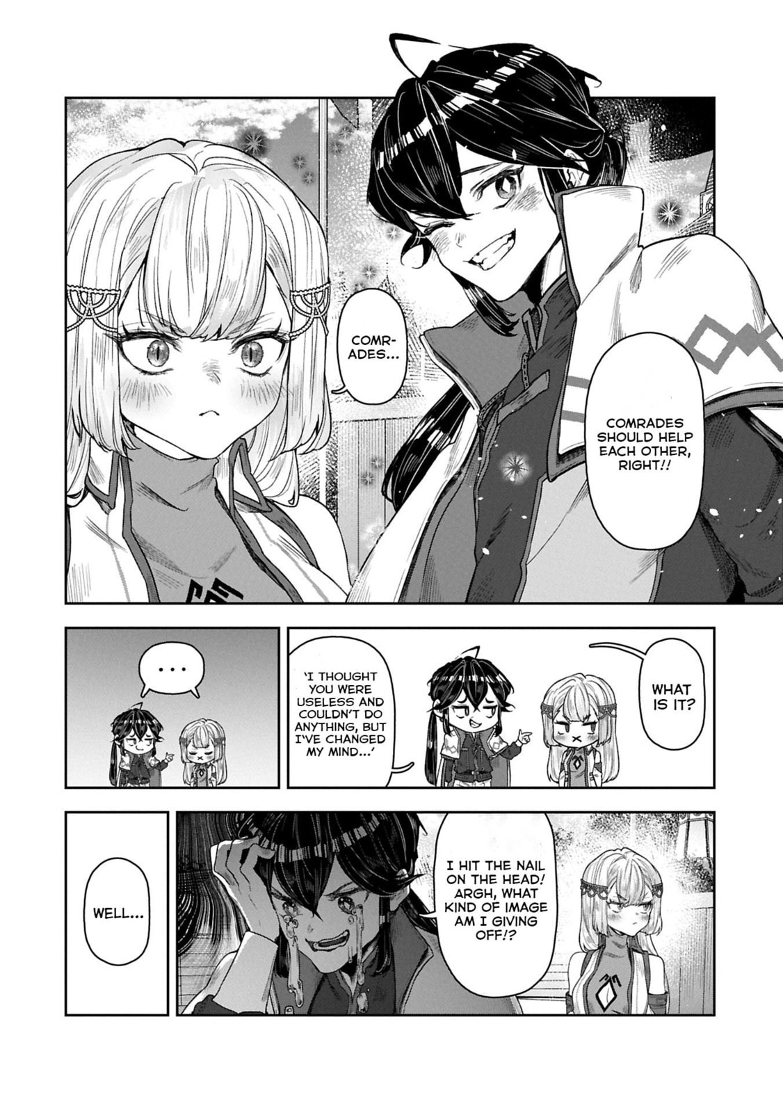 Kuni ni Saikyo no Barrier wo Hattara Heiwa ni Narisugite Tsuiho Saremashita. Ore no Mahou ga Yaba Sugite, Bijo to Mazoku ni Kakomarete Nanda ga!? Chapter 9 page 34 - 