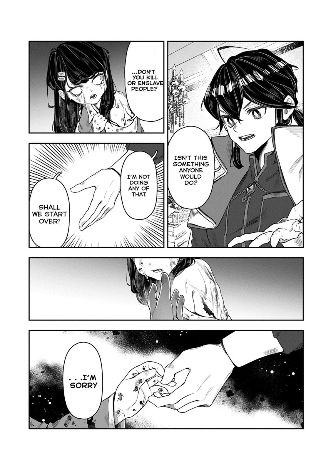 Kuni ni Saikyo no Barrier wo Hattara Heiwa ni Narisugite Tsuiho Saremashita. Ore no Mahou ga Yaba Sugite, Bijo to Mazoku ni Kakomarete Nanda ga!? Chapter 9 page 6 - 