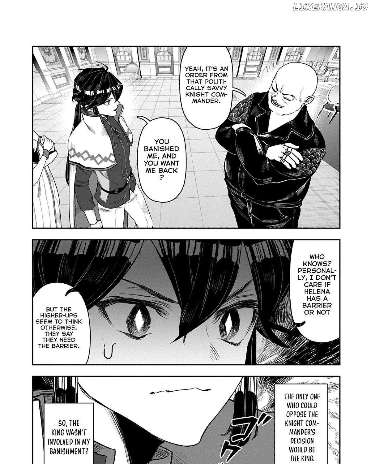 Kuni ni Saikyou no Barrier wo Hattara Heiwa ni Narisugite Tsuihousaremashita Chapter 10 page 9 - 
