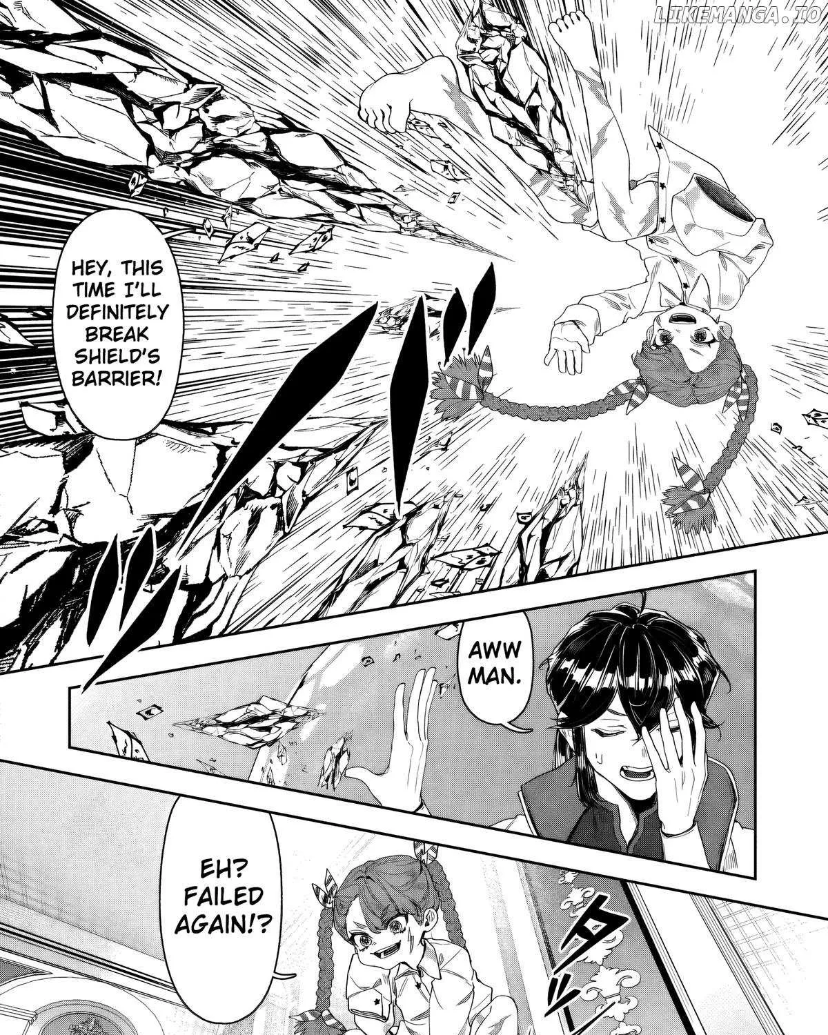 Kuni ni Saikyou no Barrier wo Hattara Heiwa ni Narisugite Tsuihousaremashita Chapter 12 page 57 - 
