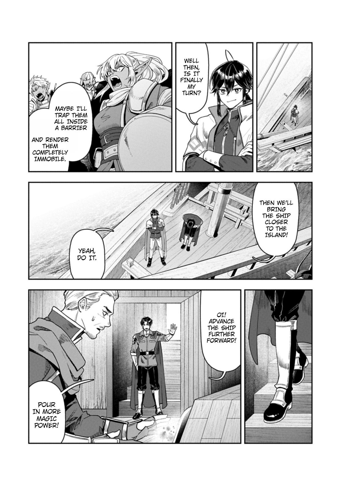 Kuni ni Saikyou no Barrier wo Hattara Heiwa ni Narisugite Tsuihousaremashita Chapter 19 page 34 - 