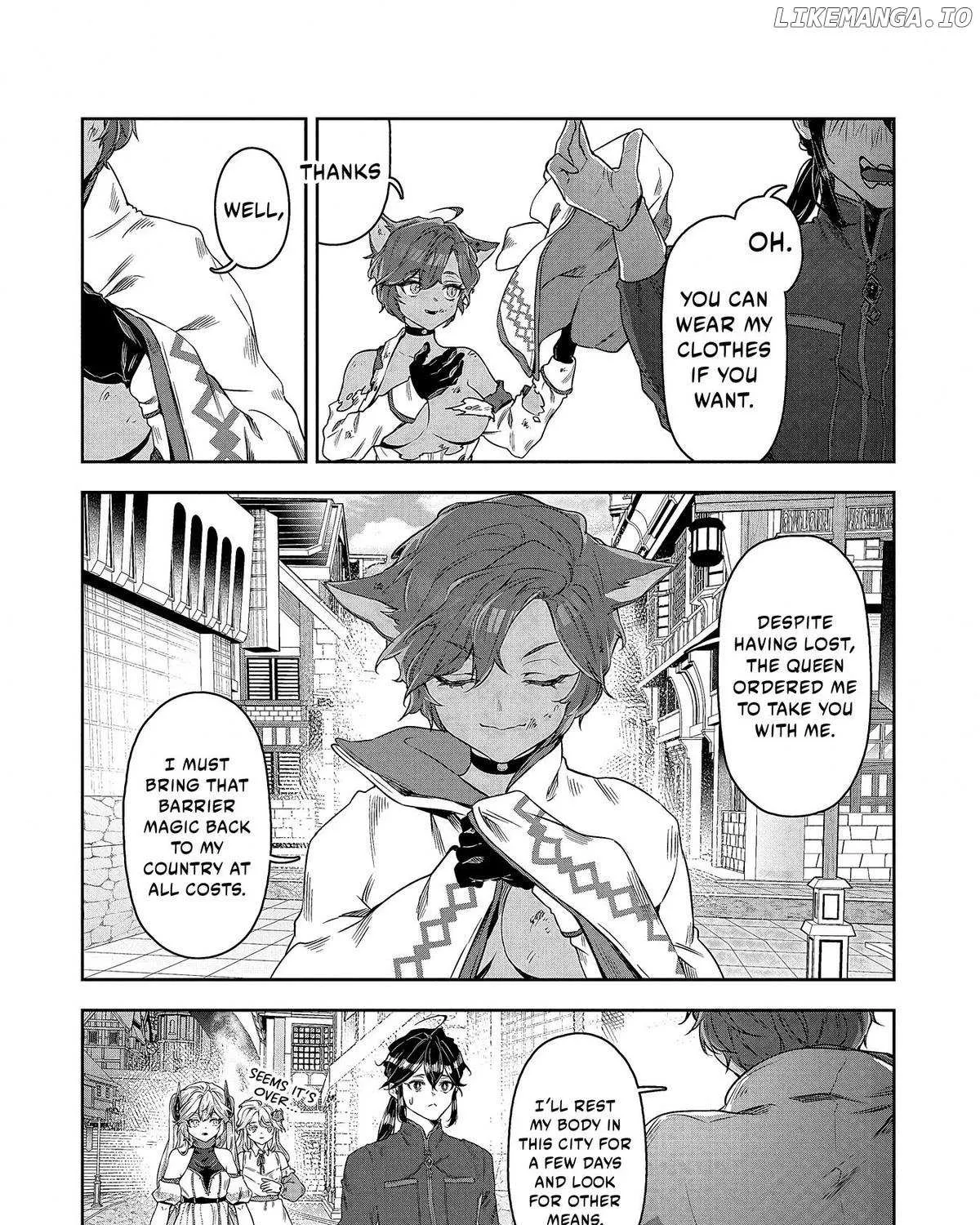 Kuni ni Saikyou no Barrier wo Hattara Heiwa ni Narisugite Tsuihousaremashita Chapter 4 page 59 - 