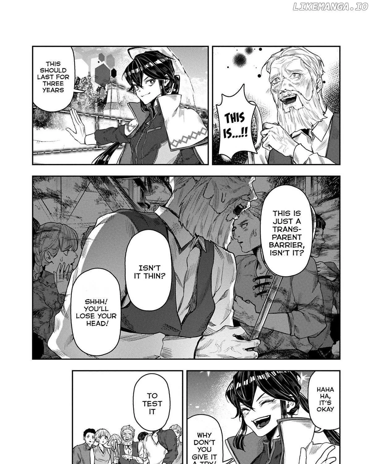 Kuni ni Saikyou no Barrier wo Hattara Heiwa ni Narisugite Tsuihousaremashita Chapter 9 page 43 - 