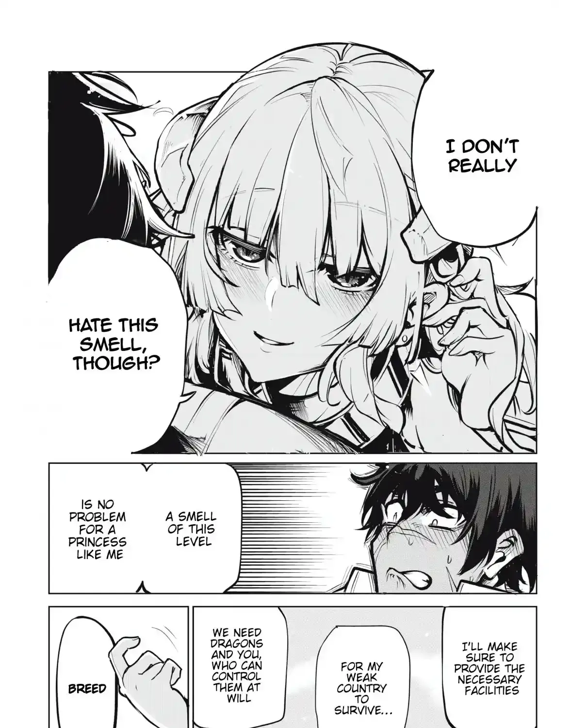 Kuni wo Owareta Ryuushi-san, Hirowareta Ringoku de Ukkari Musou Shite Shimau. ~Jakushou Kokka ga Tairiku Saikyou no Ryuu no Rakuen ni Naru made~ Chapter 1 page 136 - 