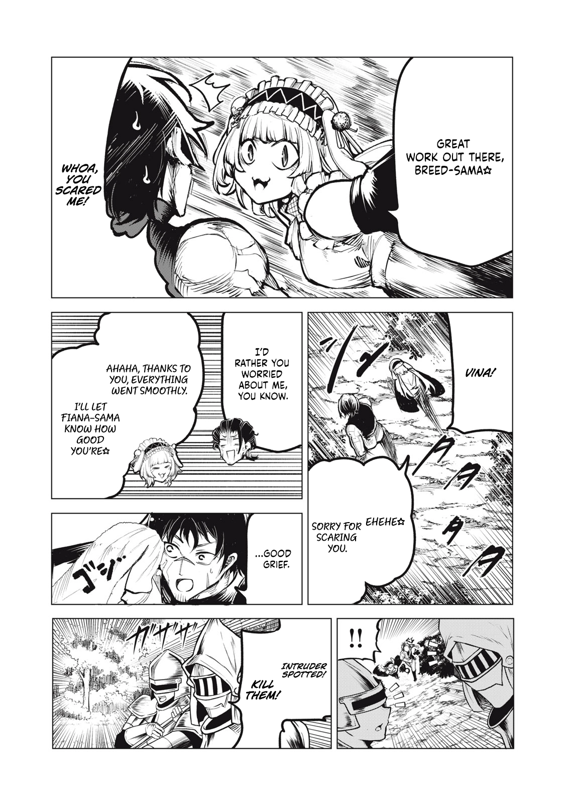 Kuni wo Owareta Ryuushi-san, Hirowareta Ringoku de Ukkari Musou Shite Shimau. ~Jakushou Kokka ga Tairiku Saikyou no Ryuu no Rakuen ni Naru made~ Chapter 11.1 page 13 - 