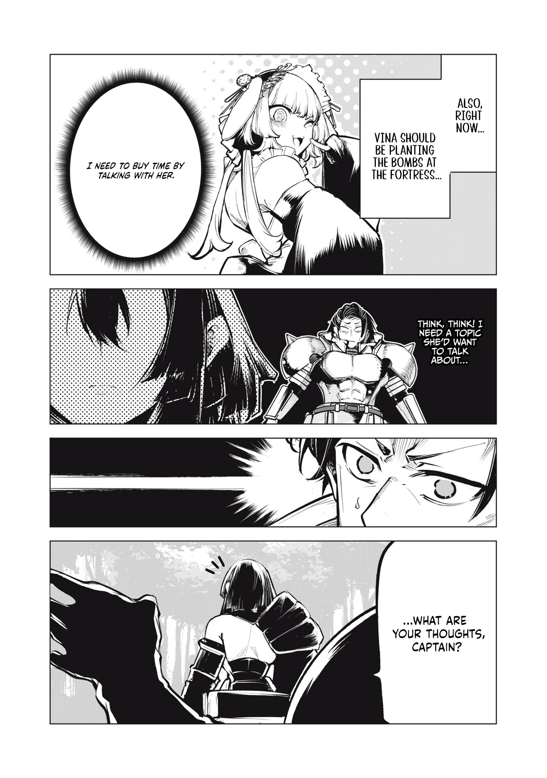 Kuni wo Owareta Ryuushi-san, Hirowareta Ringoku de Ukkari Musou Shite Shimau. ~Jakushou Kokka ga Tairiku Saikyou no Ryuu no Rakuen ni Naru made~ Chapter 11.1 page 4 - 