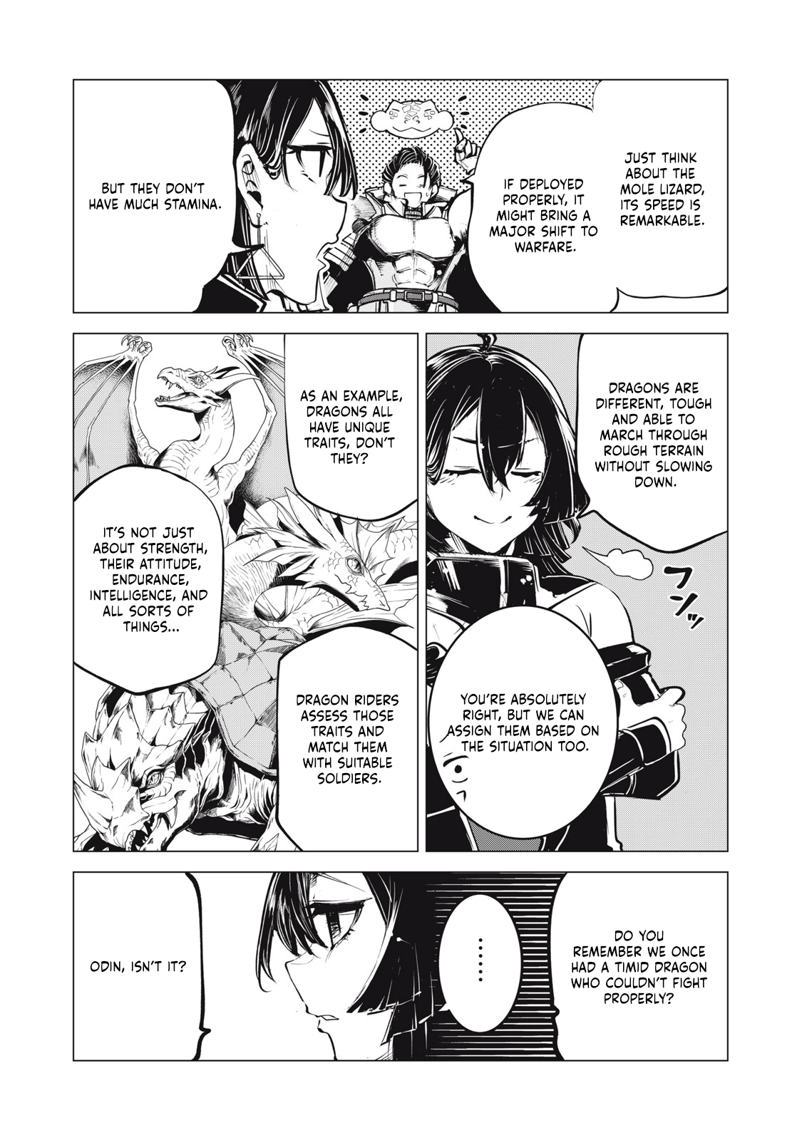 Kuni wo Owareta Ryuushi-san, Hirowareta Ringoku de Ukkari Musou Shite Shimau. ~Jakushou Kokka ga Tairiku Saikyou no Ryuu no Rakuen ni Naru made~ Chapter 11.1 page 8 - 