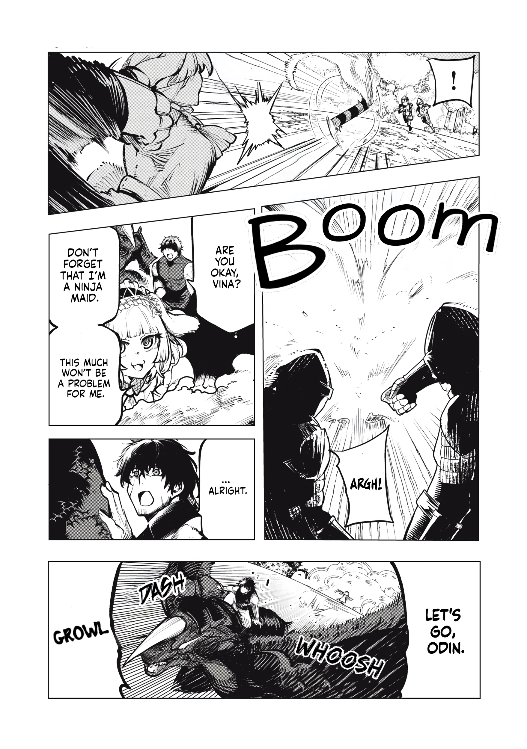 Kuni wo Owareta Ryuushi-san, Hirowareta Ringoku de Ukkari Musou Shite Shimau. ~Jakushou Kokka ga Tairiku Saikyou no Ryuu no Rakuen ni Naru made~ Chapter 11 page 16 - 