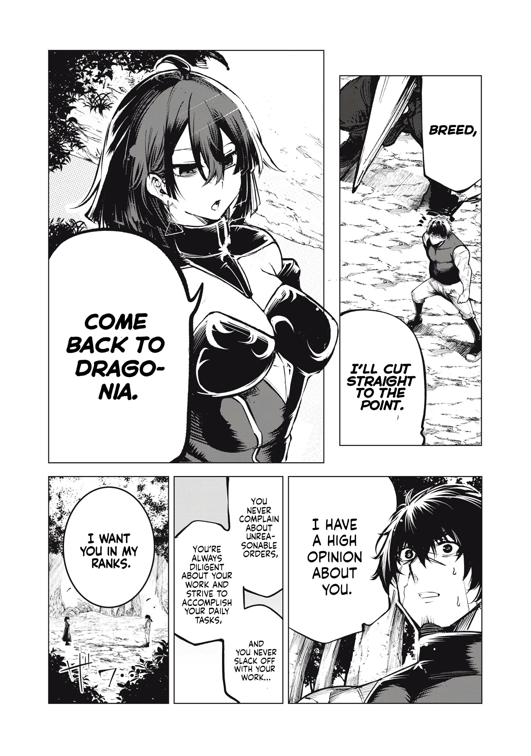 Kuni wo Owareta Ryuushi-san, Hirowareta Ringoku de Ukkari Musou Shite Shimau. ~Jakushou Kokka ga Tairiku Saikyou no Ryuu no Rakuen ni Naru made~ Chapter 11 page 21 - 