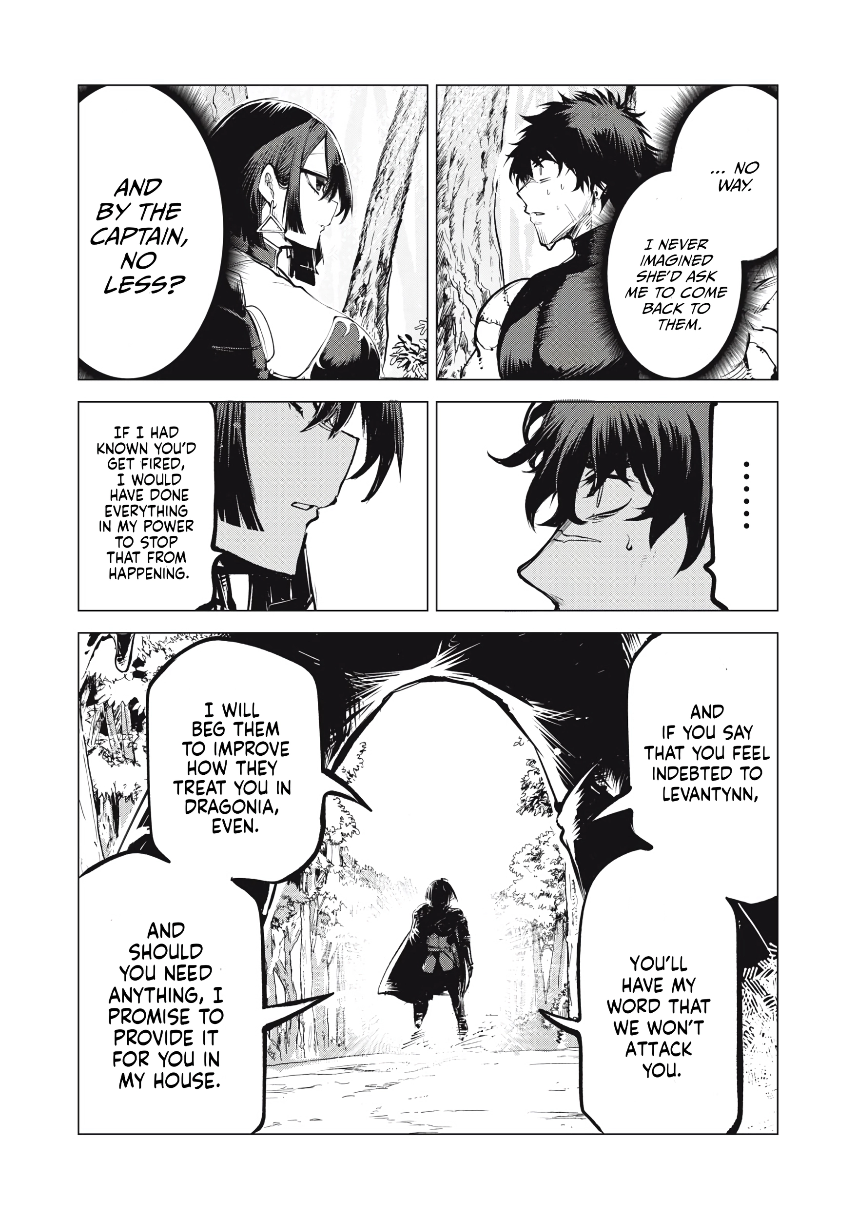 Kuni wo Owareta Ryuushi-san, Hirowareta Ringoku de Ukkari Musou Shite Shimau. ~Jakushou Kokka ga Tairiku Saikyou no Ryuu no Rakuen ni Naru made~ Chapter 11 page 22 - 