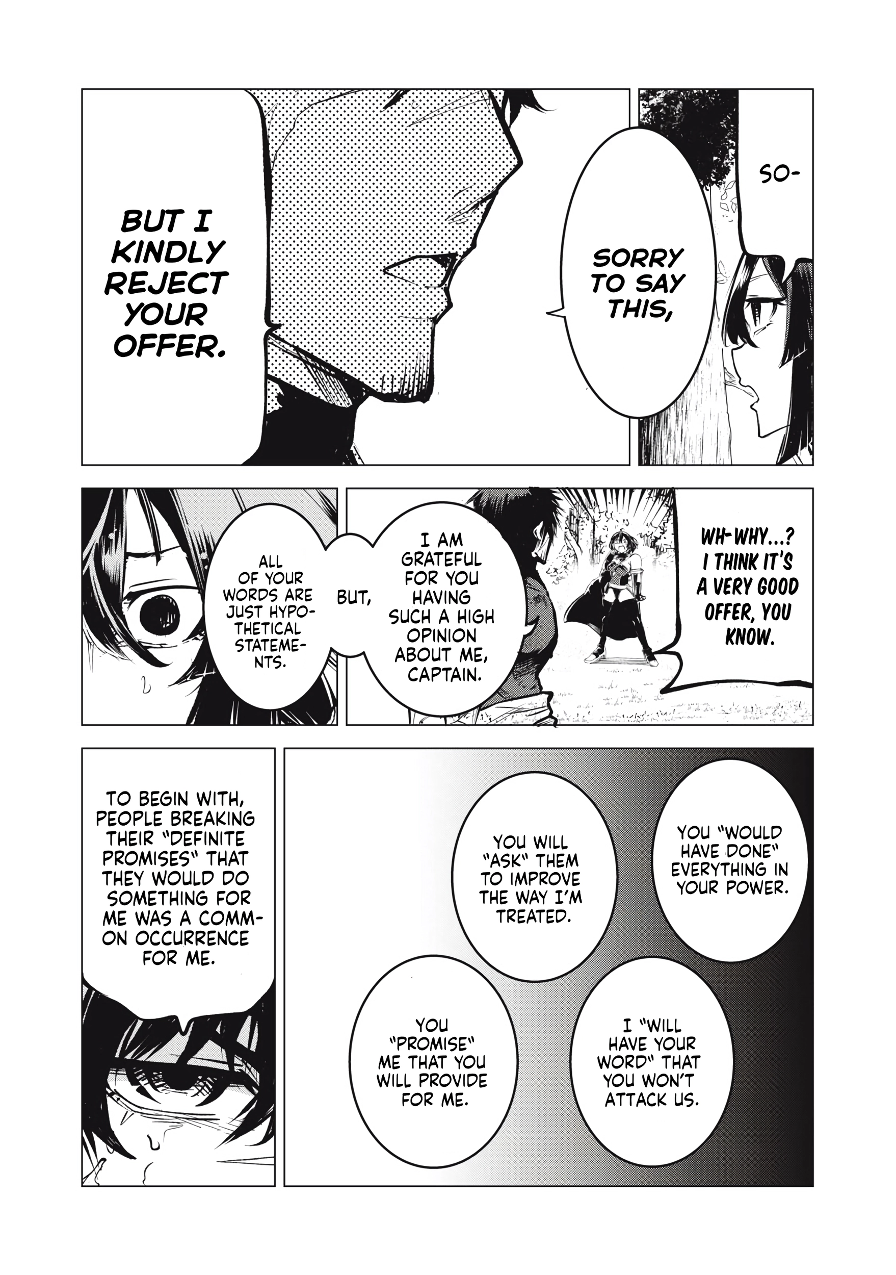 Kuni wo Owareta Ryuushi-san, Hirowareta Ringoku de Ukkari Musou Shite Shimau. ~Jakushou Kokka ga Tairiku Saikyou no Ryuu no Rakuen ni Naru made~ Chapter 11 page 23 - 