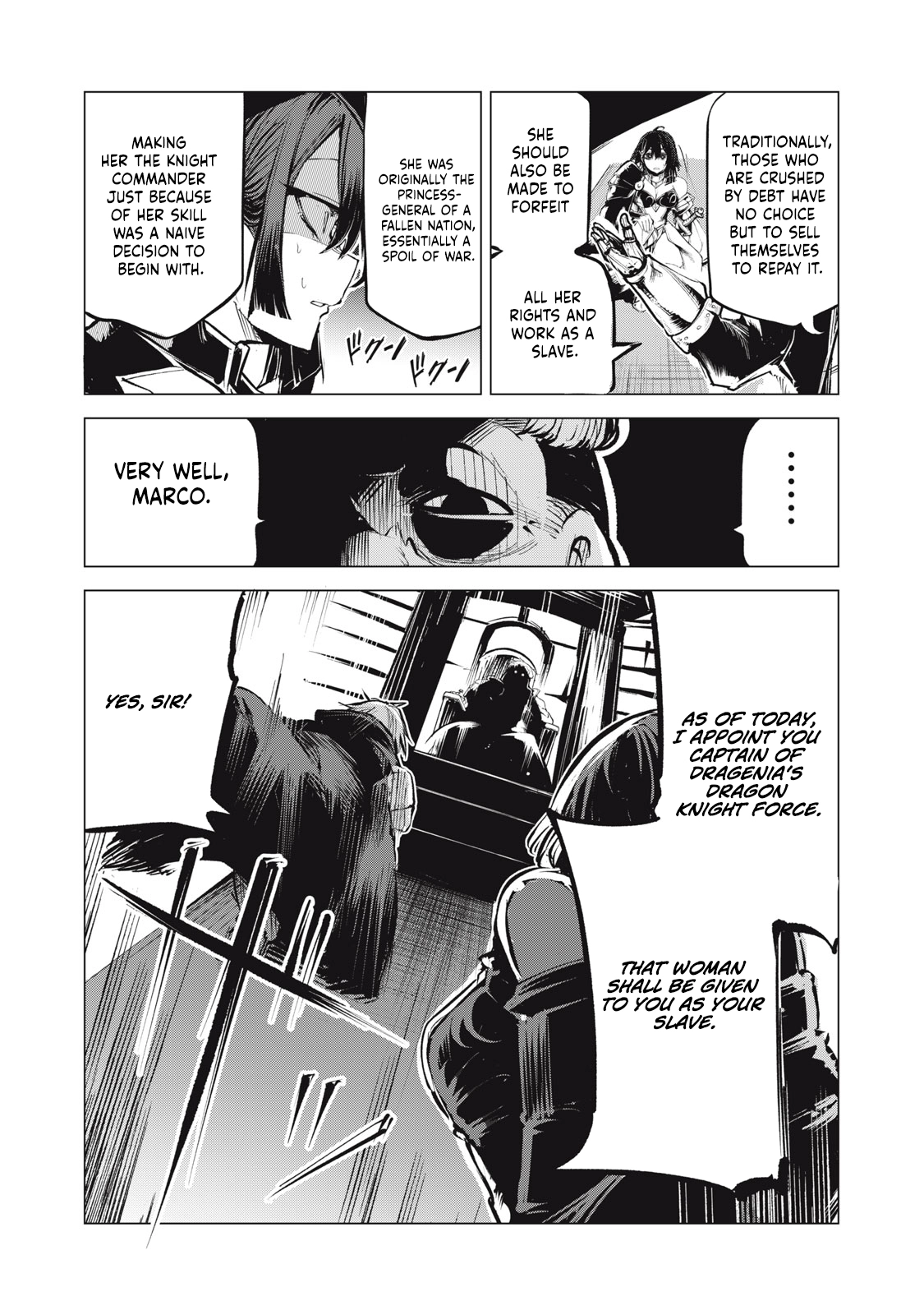 Kuni wo Owareta Ryuushi-san, Hirowareta Ringoku de Ukkari Musou Shite Shimau. ~Jakushou Kokka ga Tairiku Saikyou no Ryuu no Rakuen ni Naru made~ Chapter 13 page 11 - 